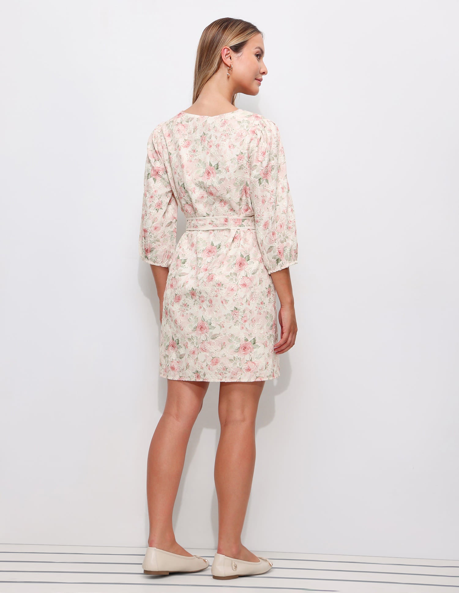 Floral Embroidered Dress Multi-colour - U.S. Polo Assn. India | Large