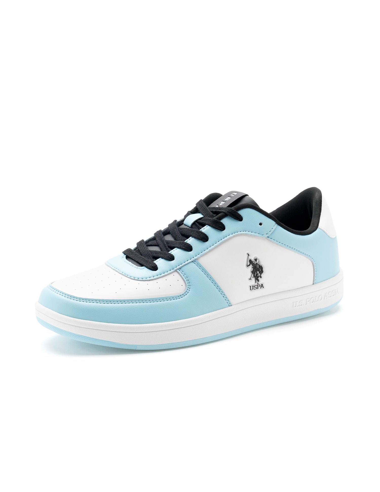 Men Rein Lt. Blue Retro Court Sneakers Lt. Blue - U.S. POLO ASSN. | Large