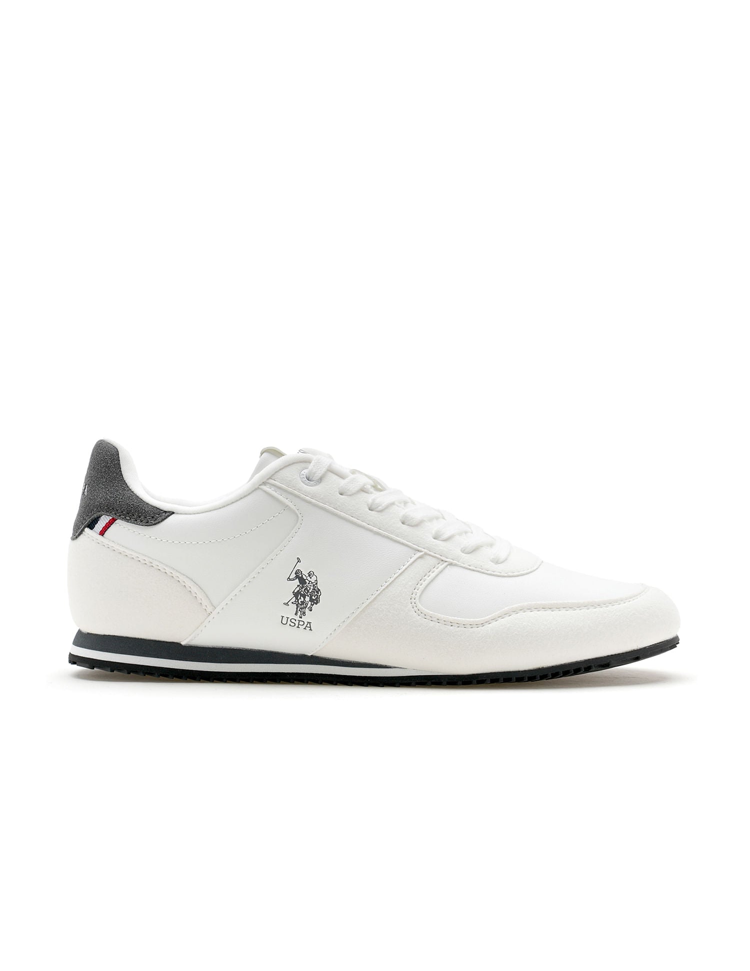 Men Sorrento 4.0 White Retro Sneakers White - U.S. Polo Assn. India | Large