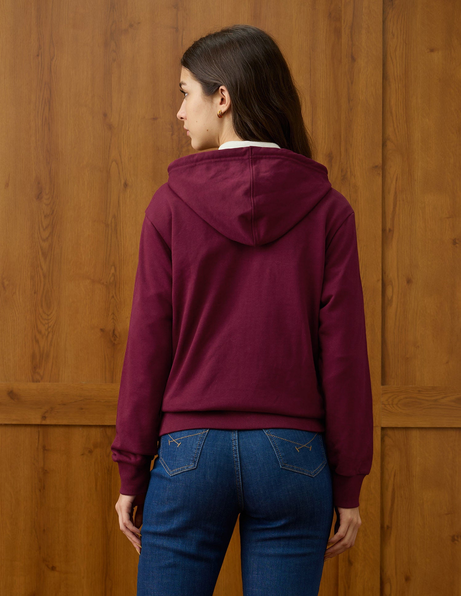 Regular Fit Solid Sweatshirt Red - U.S. POLO ASSN. | Large