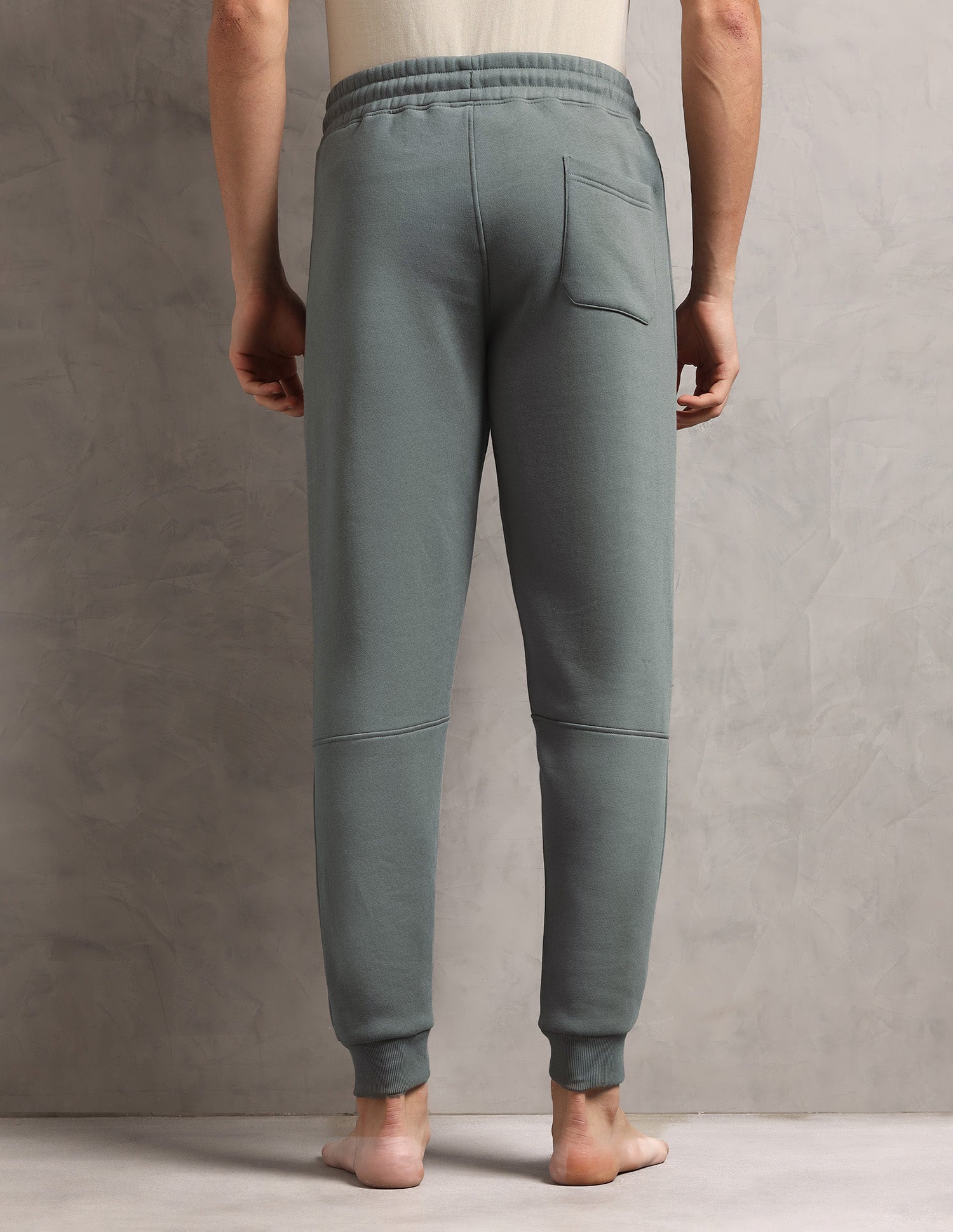 Comfort Fit  Cotton OJ008-PL  Lounge Joggers - Pack Of 1 Grey - U.S. Polo Assn. India | Large
