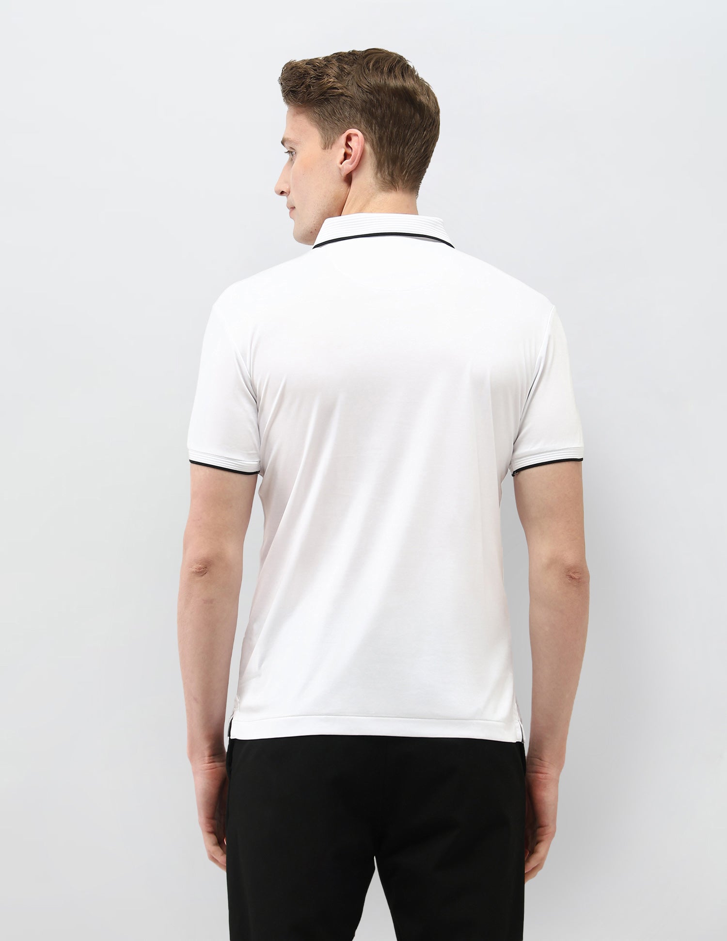 Solid Regular Fit Polo Shirt White - U.S. Polo Assn. India | Large