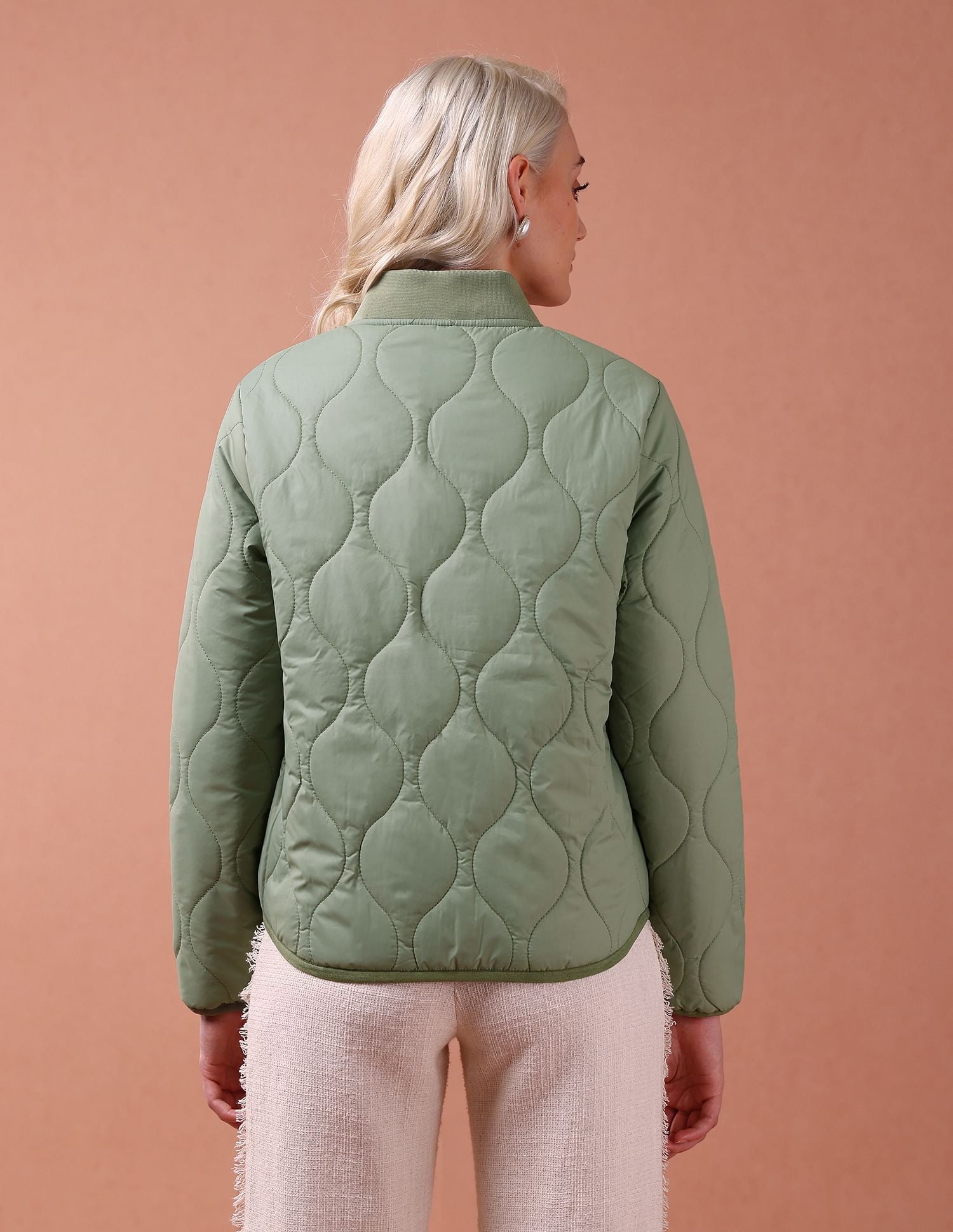 Stand Collar Quilted Jacket – U.S. Polo Assn. India