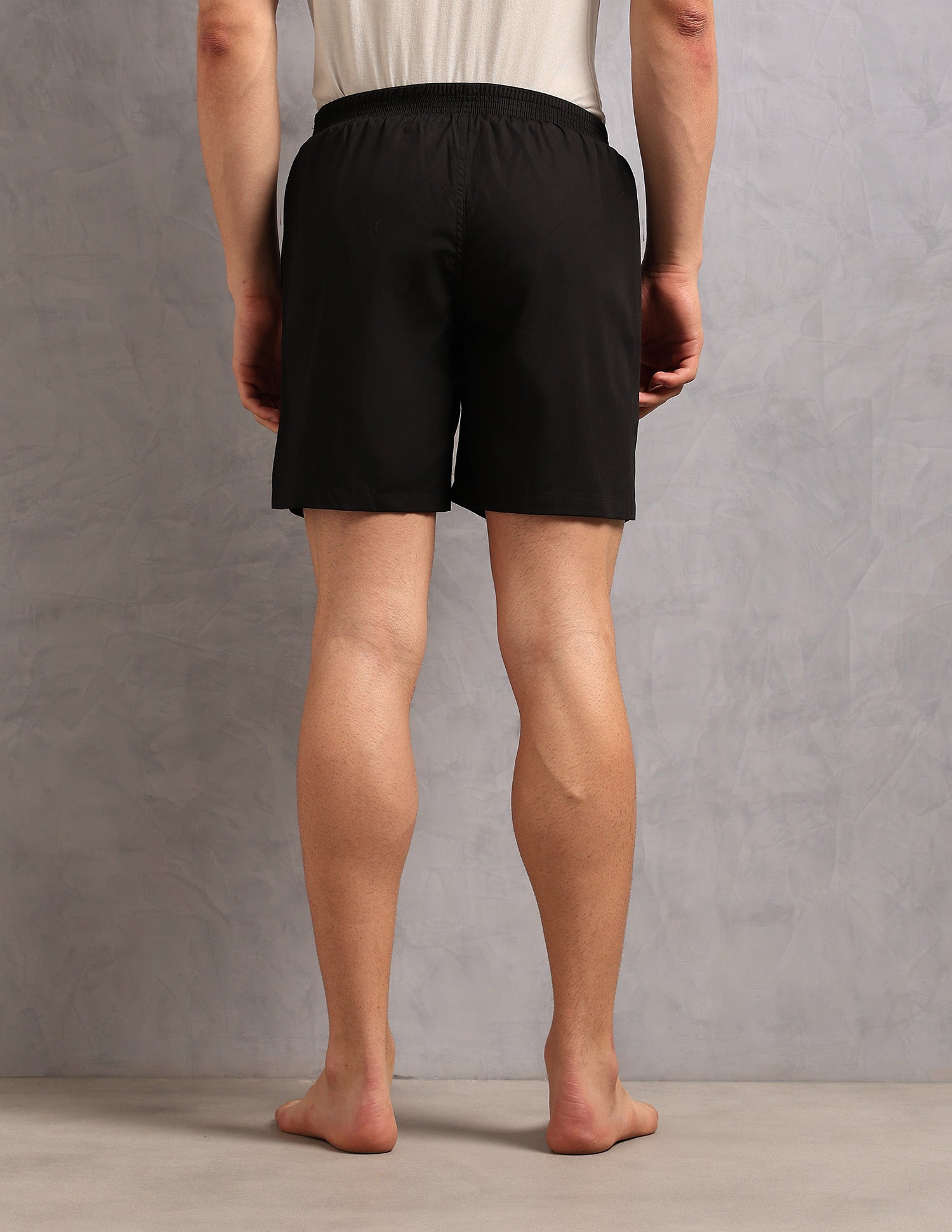 Solid Breathable OEX13 Boxers - Pack Of 1 Black - U.S. Polo Assn. India | Large