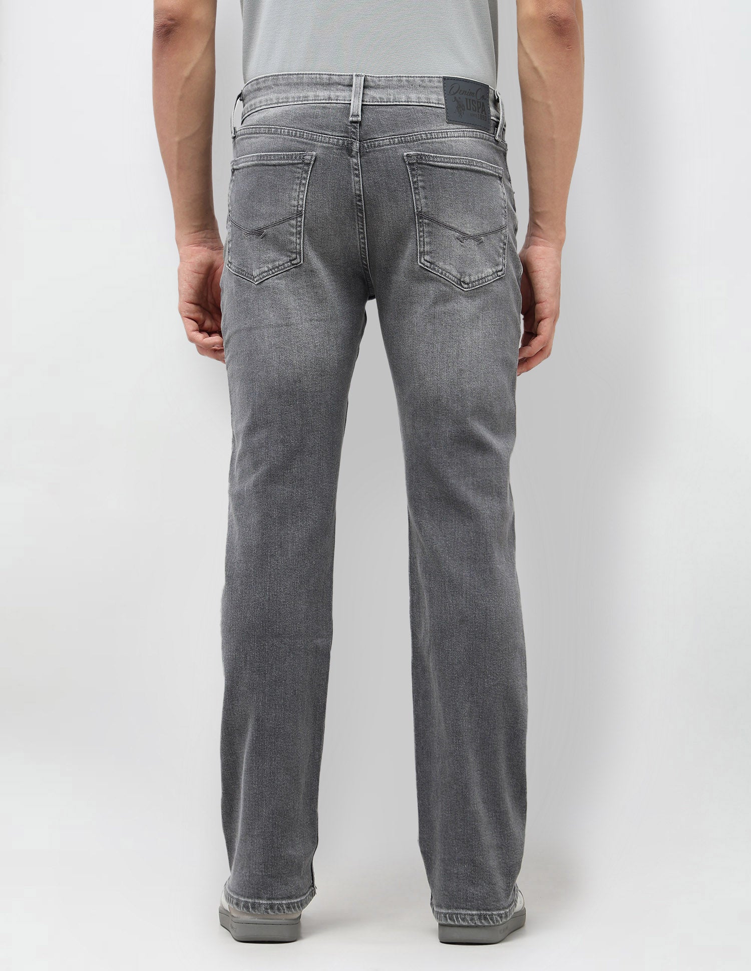 Connor Bootcut Grey Jeans Grey - U.S. POLO ASSN. | Large