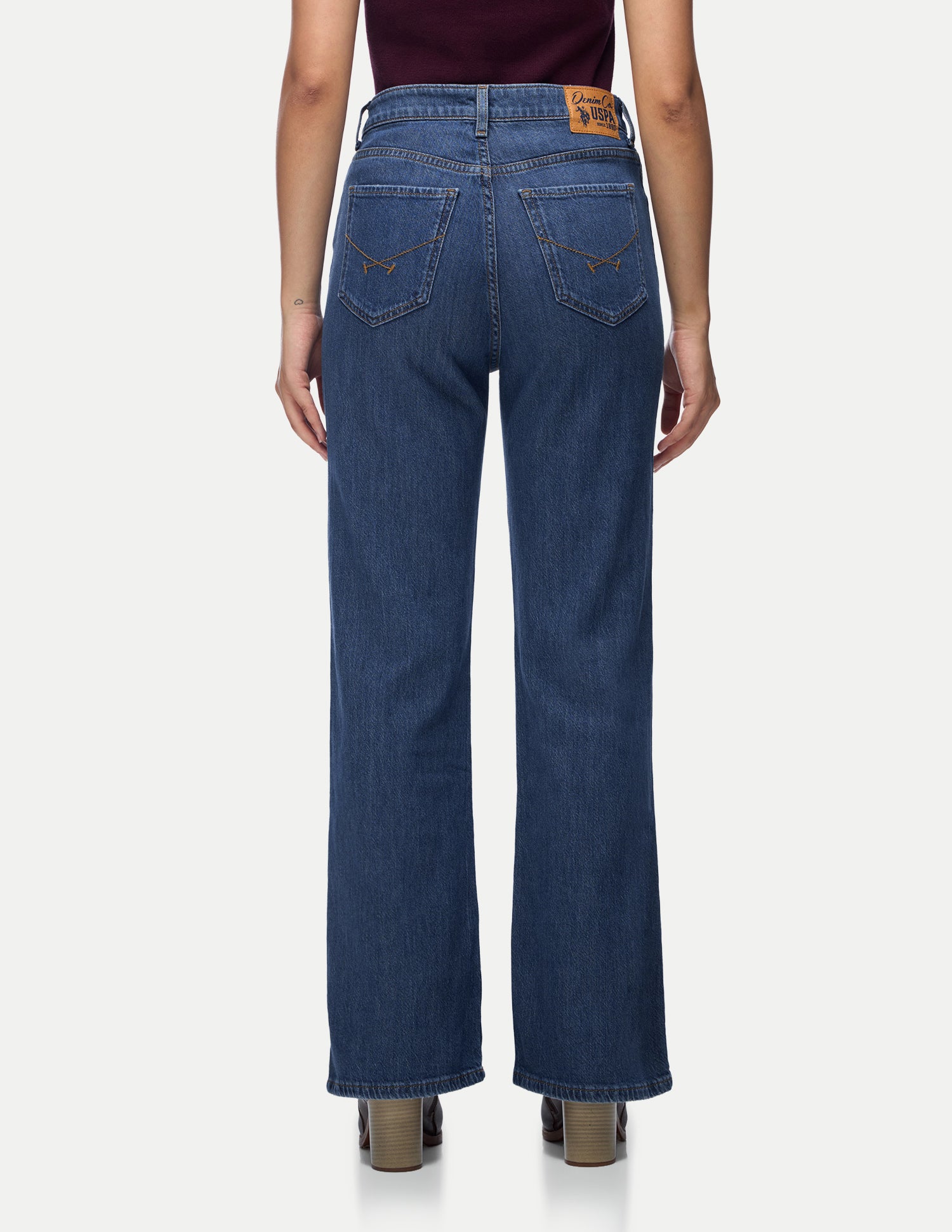 Bootcut Fit Blue Jeans Dark Blue - U.S. Polo Assn. India | Large