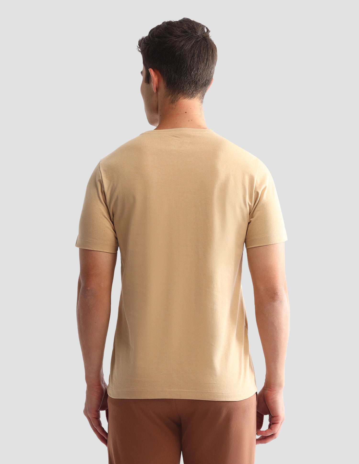 Comfort Fit Round Neck Loungewear T-Shirt Malachite Green - U.S. POLO ASSN. | Large