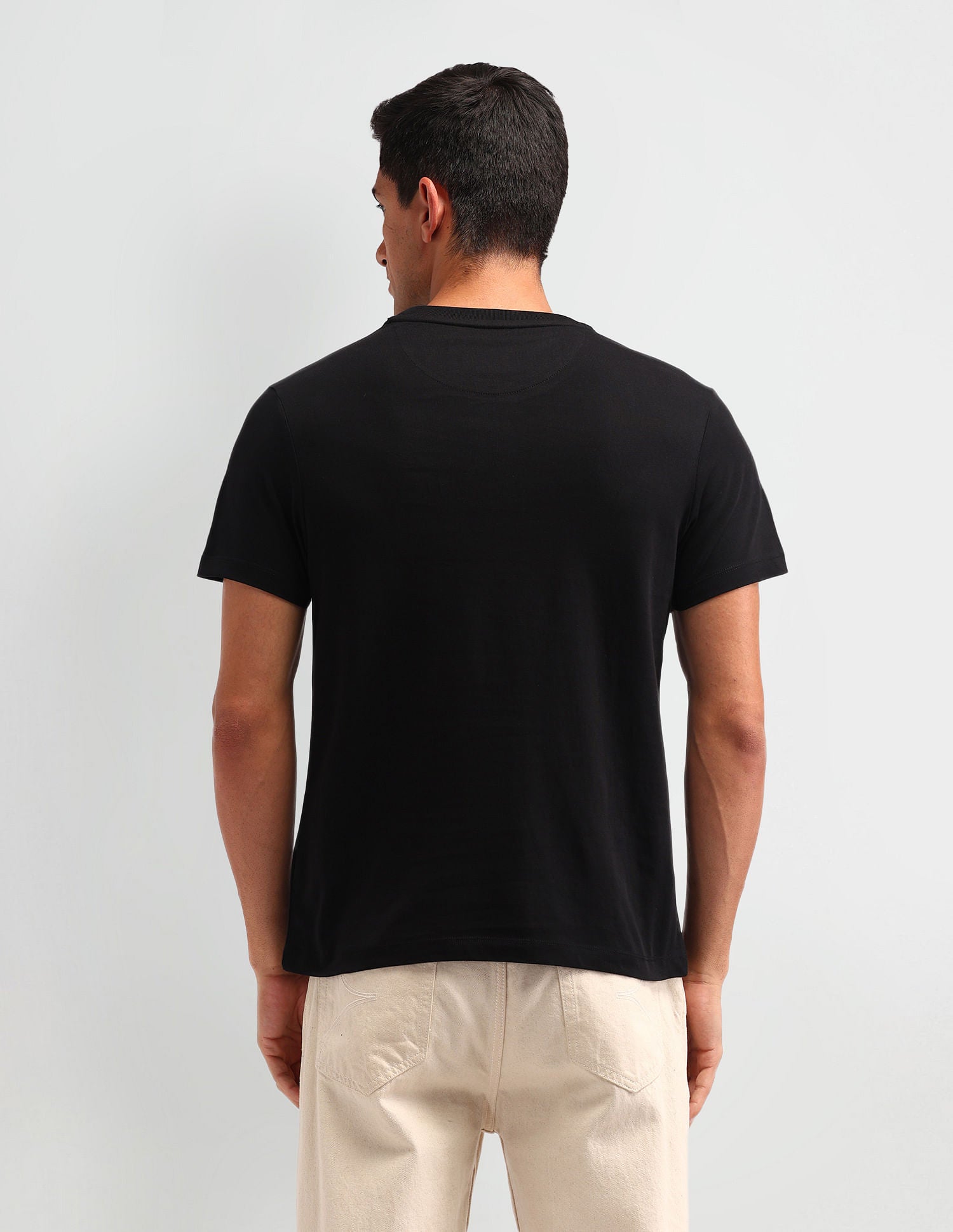 Collegiate Muscle Fit Brand T-Shirt Black - U.S. POLO ASSN. | Large