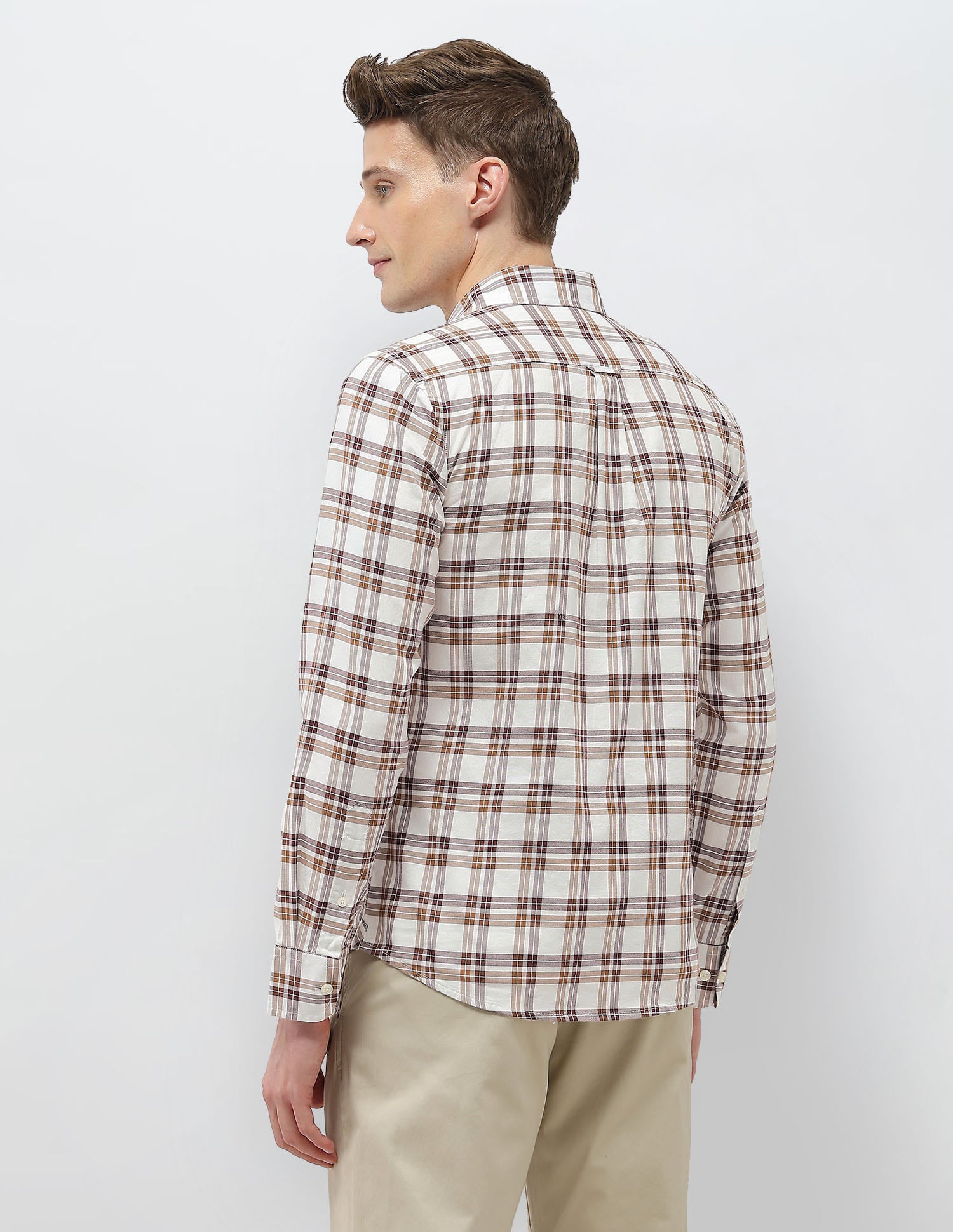 Elvenado Regular Fit Shirt Ochre - U.S. Polo Assn. India | Large