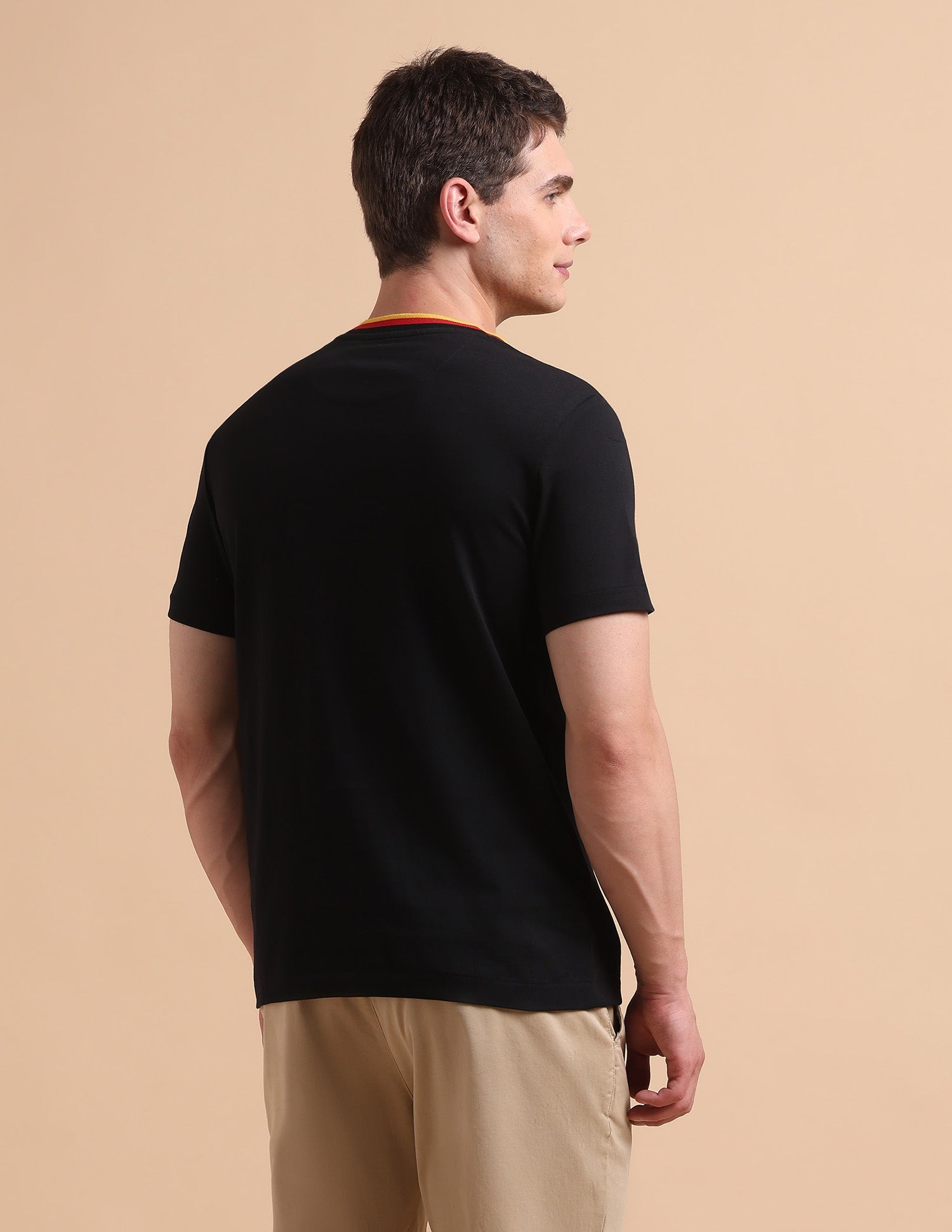 Solid Pure Cotton T-Shirt Blue - U.S. POLO ASSN. | Large