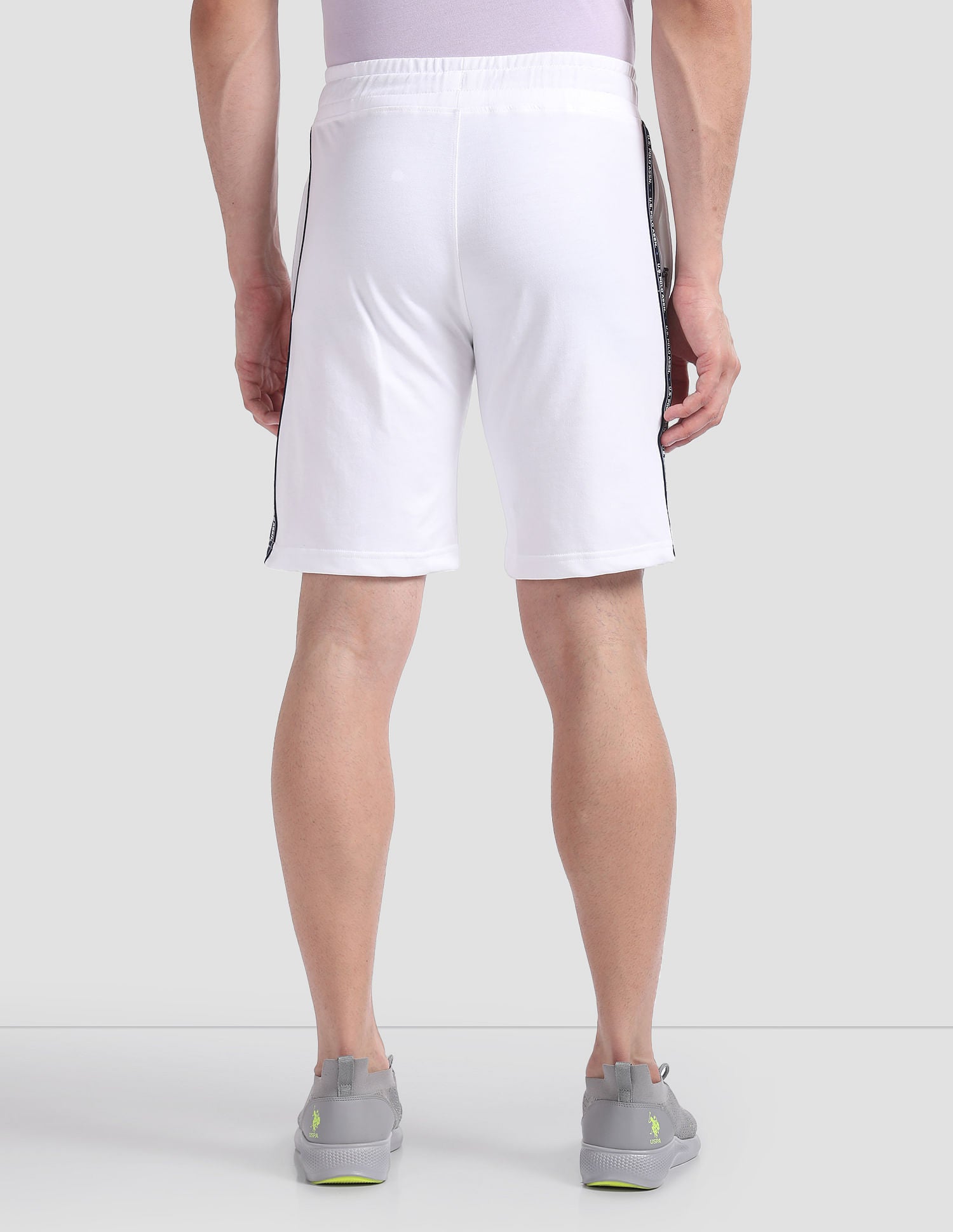 Statement LS003 Lounge Shorts - Pack Of 1 White - U.S. POLO ASSN. | Large