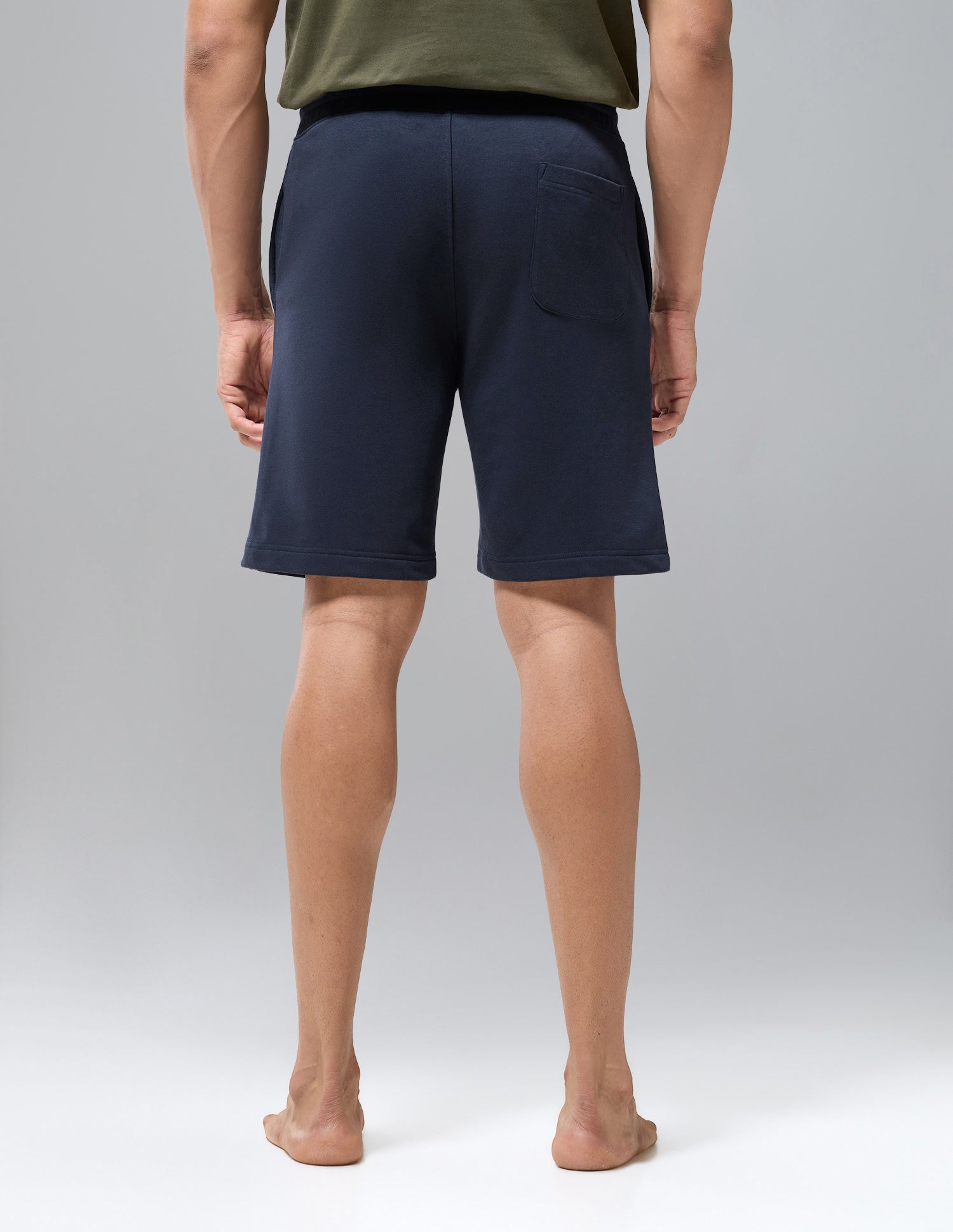 Cotton Rich OES13 Terry Lounge Shorts Navy - U.S. Polo Assn. India | Large