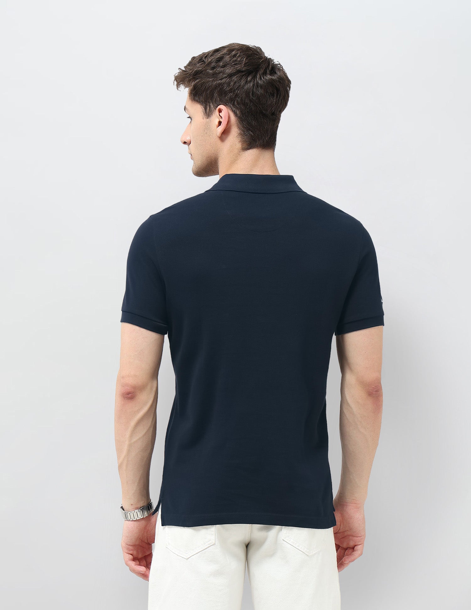 Graphic Printed Regular Fit Polo Shirt Navy - U.S. POLO ASSN. | Large