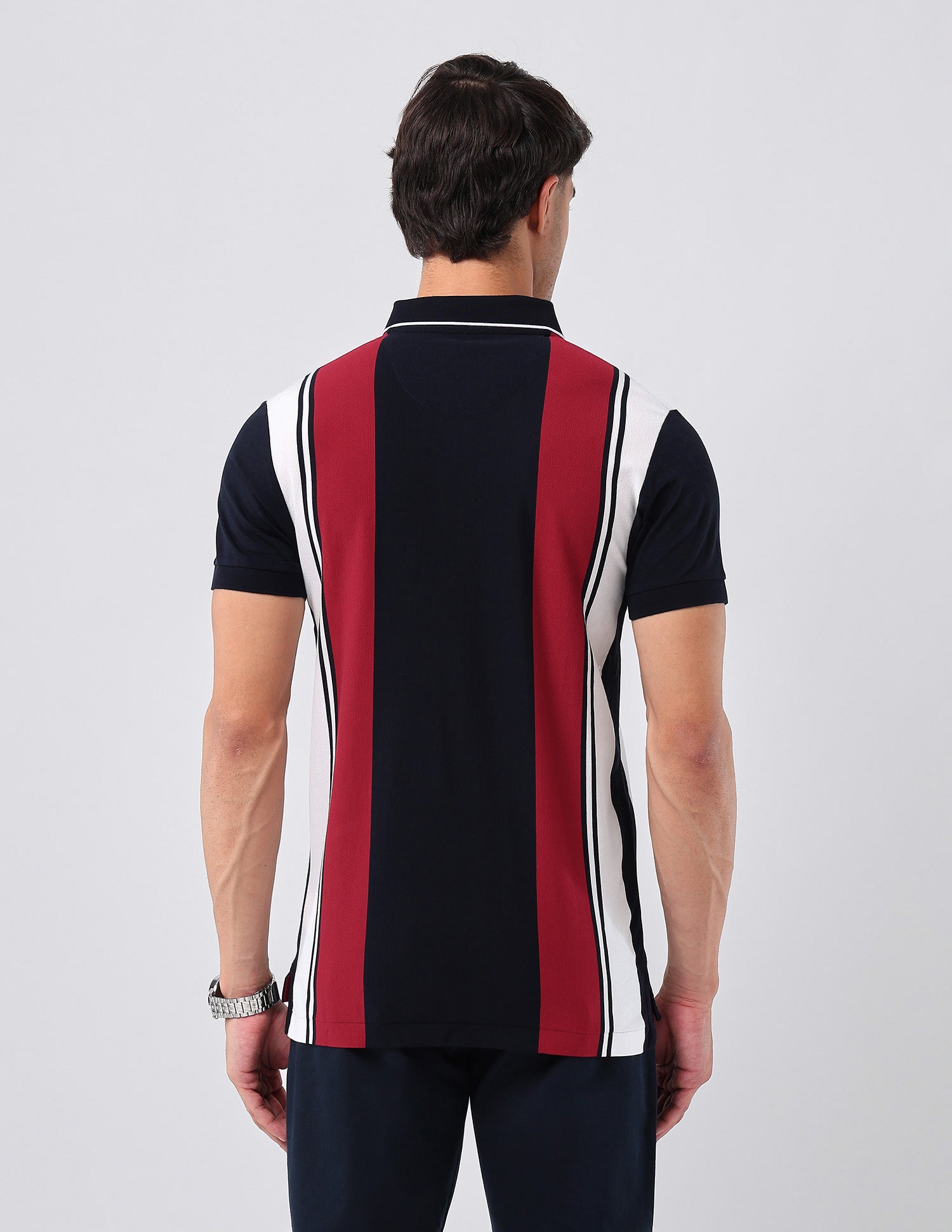 Colorblocked Regular Fit Polo Shirt Red - U.S. POLO ASSN. | Large