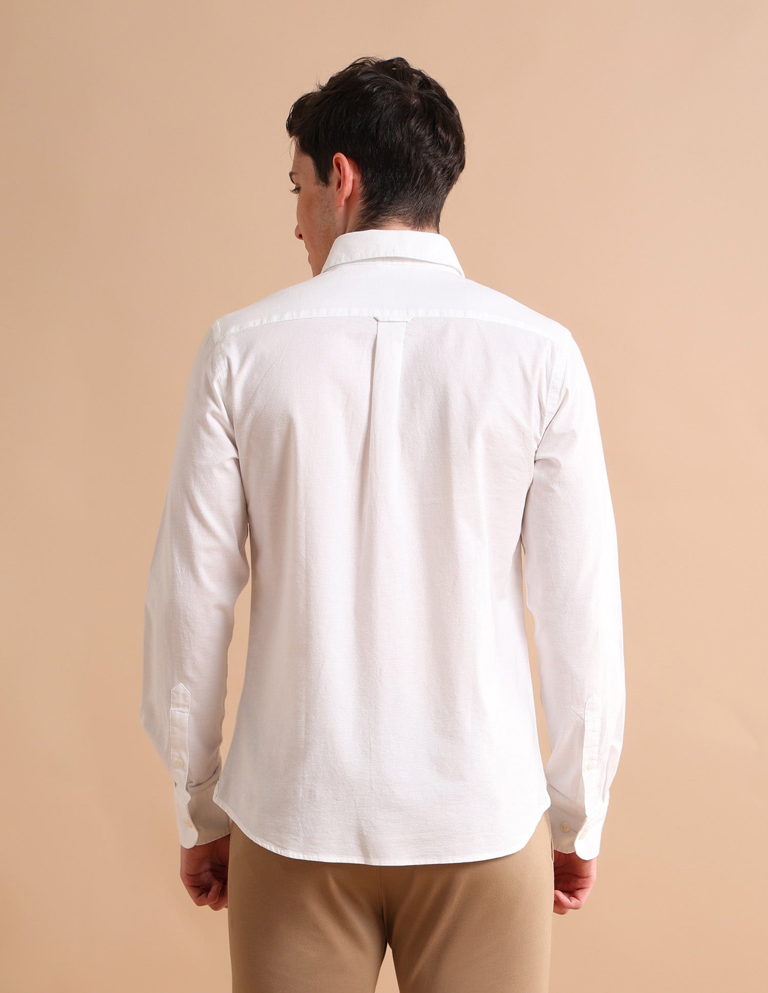 Engineered Oxford Shirt White - U.S. POLO ASSN. | Large