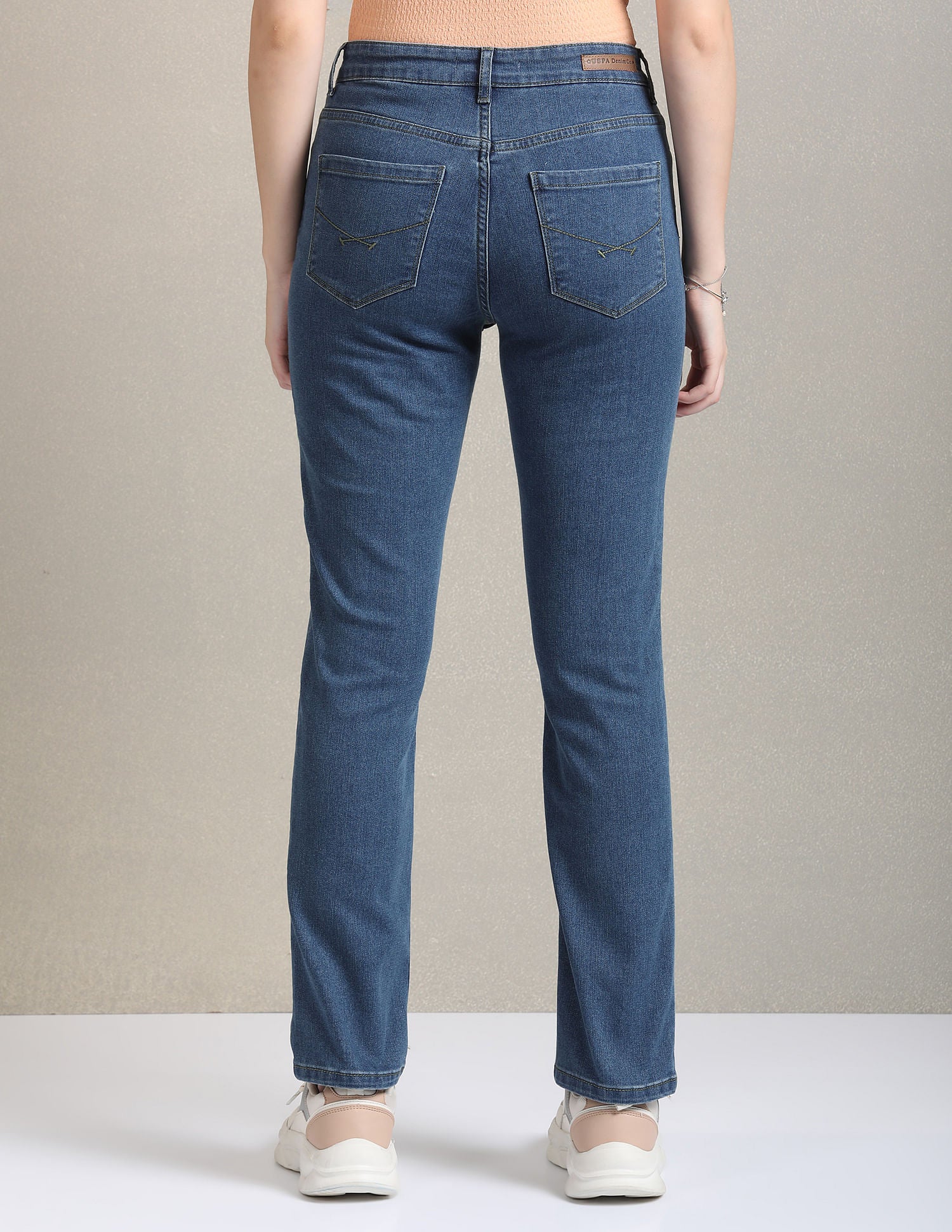 Slim Fit Blue Jeans Blue - U.S. Polo Assn. India | Large