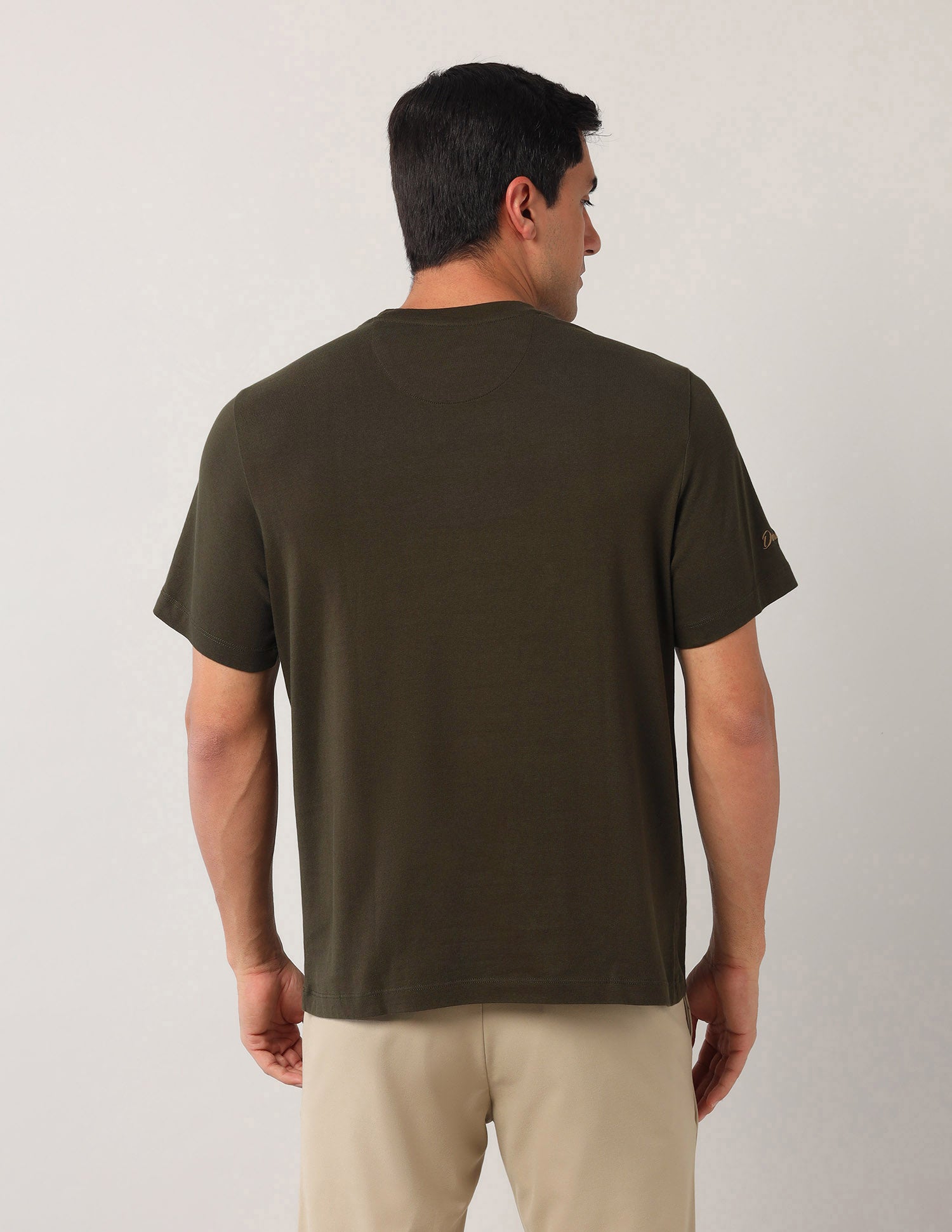 Relaxed Fit Americana T-Shirt Olive - U.S. Polo Assn. India | Large