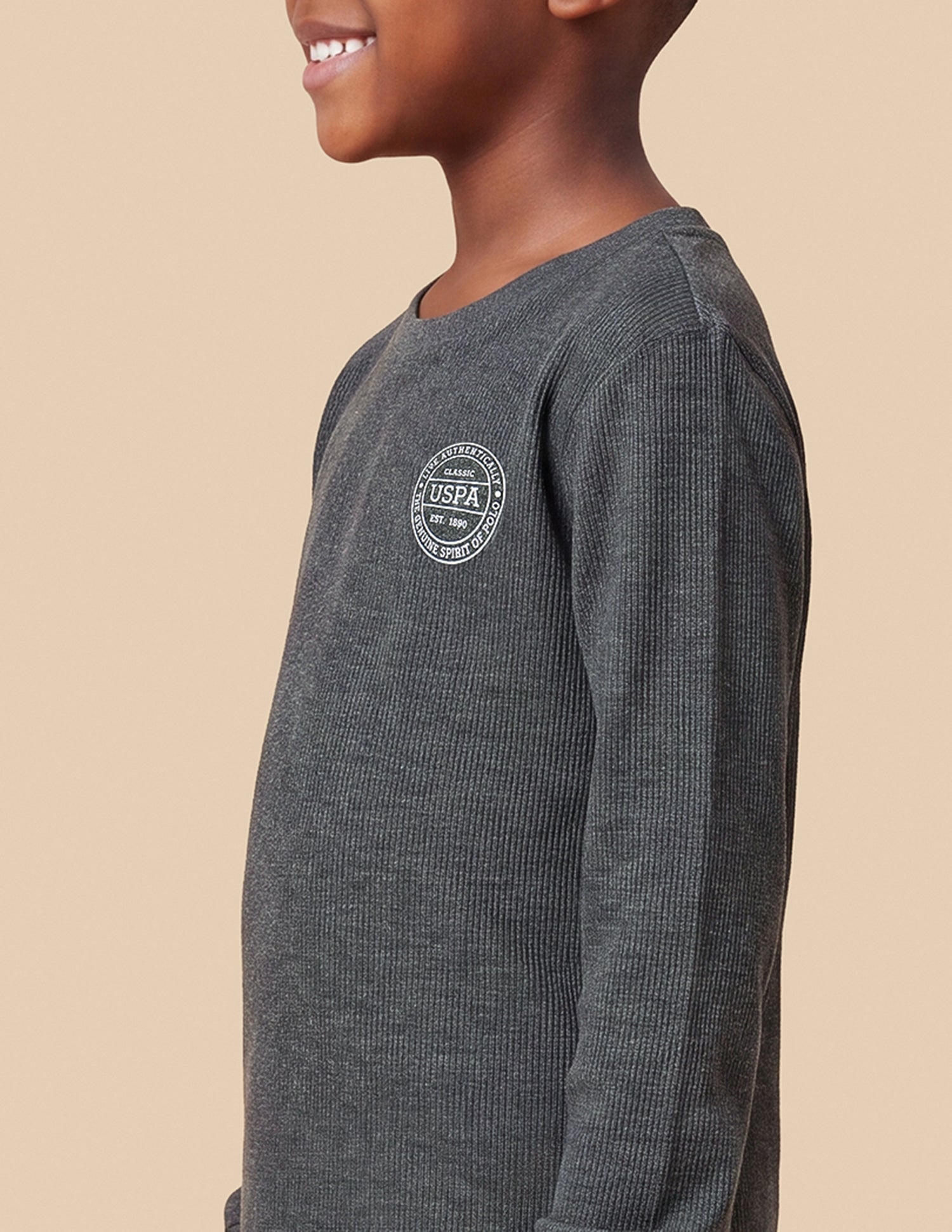 Kid's Thermal set Antra Melange - U.S. Polo Assn. India | Large