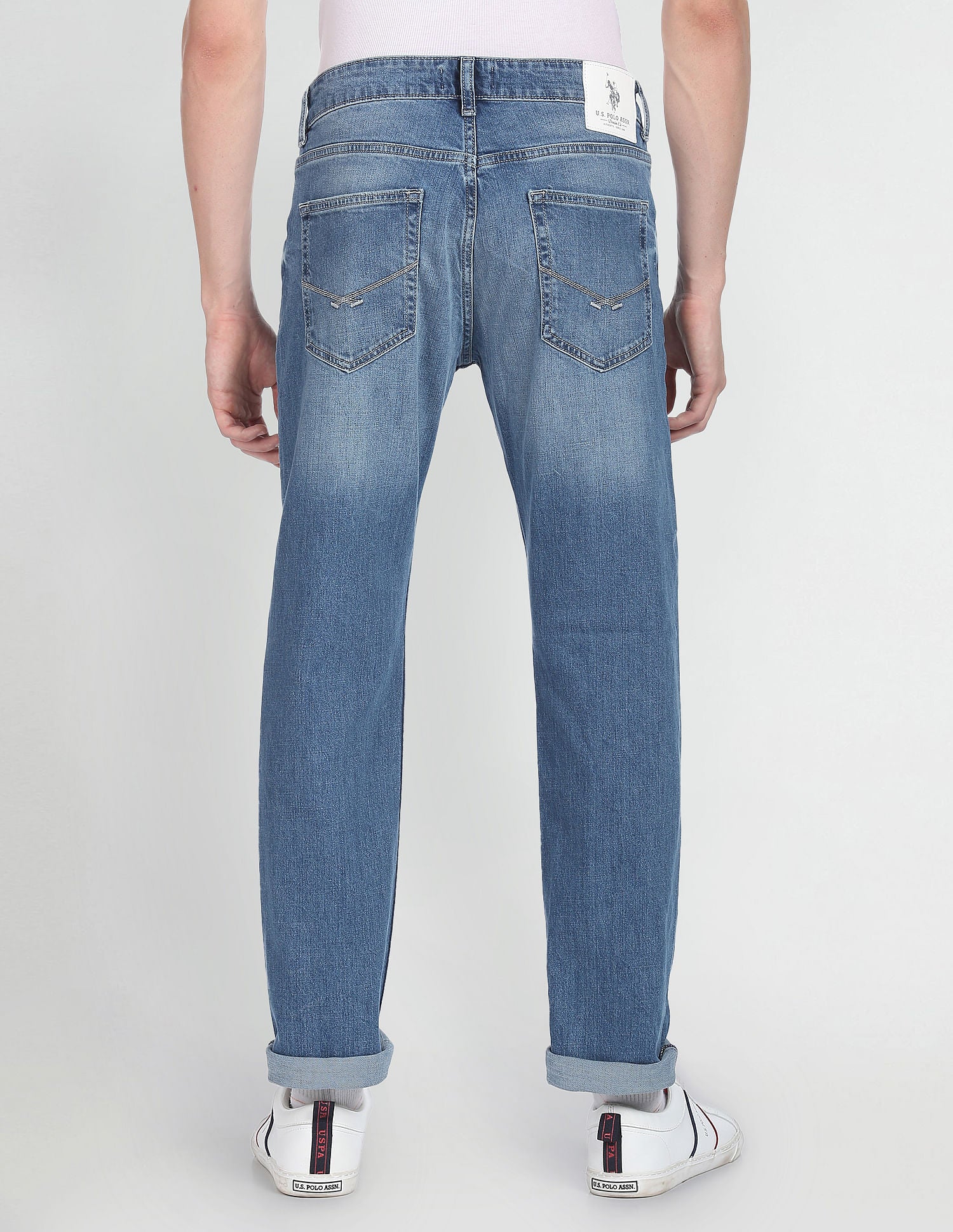 Slim Straight Authentic Jeans Blue - U.S. Polo Assn. India | Large