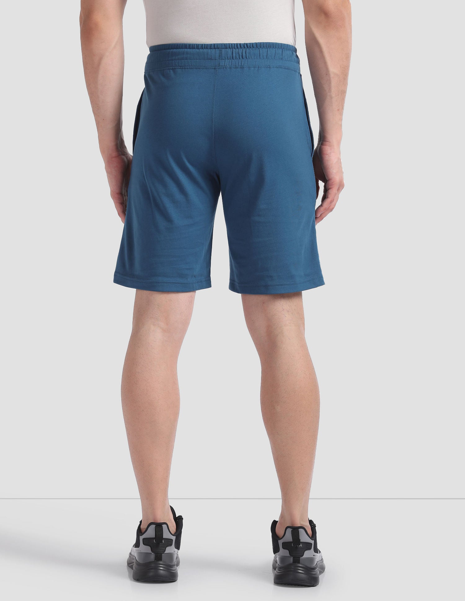 Solid LS002 Lounge Shorts - Pack Of 1 Sailor Blue - U.S. POLO ASSN. | Large