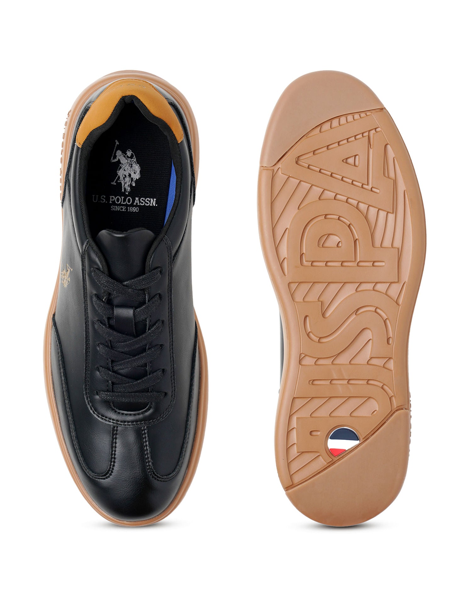 Men Como Black All Day Sneakers Black - U.S. POLO ASSN. | Large