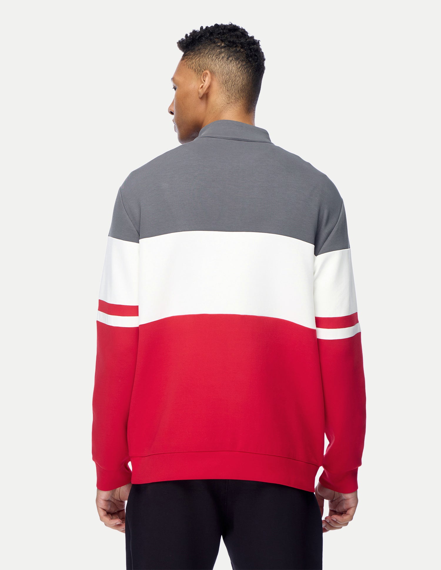 Brand Embossed Regular Fit Active Sweatshirt Grey - U.S. Polo Assn. India | Large