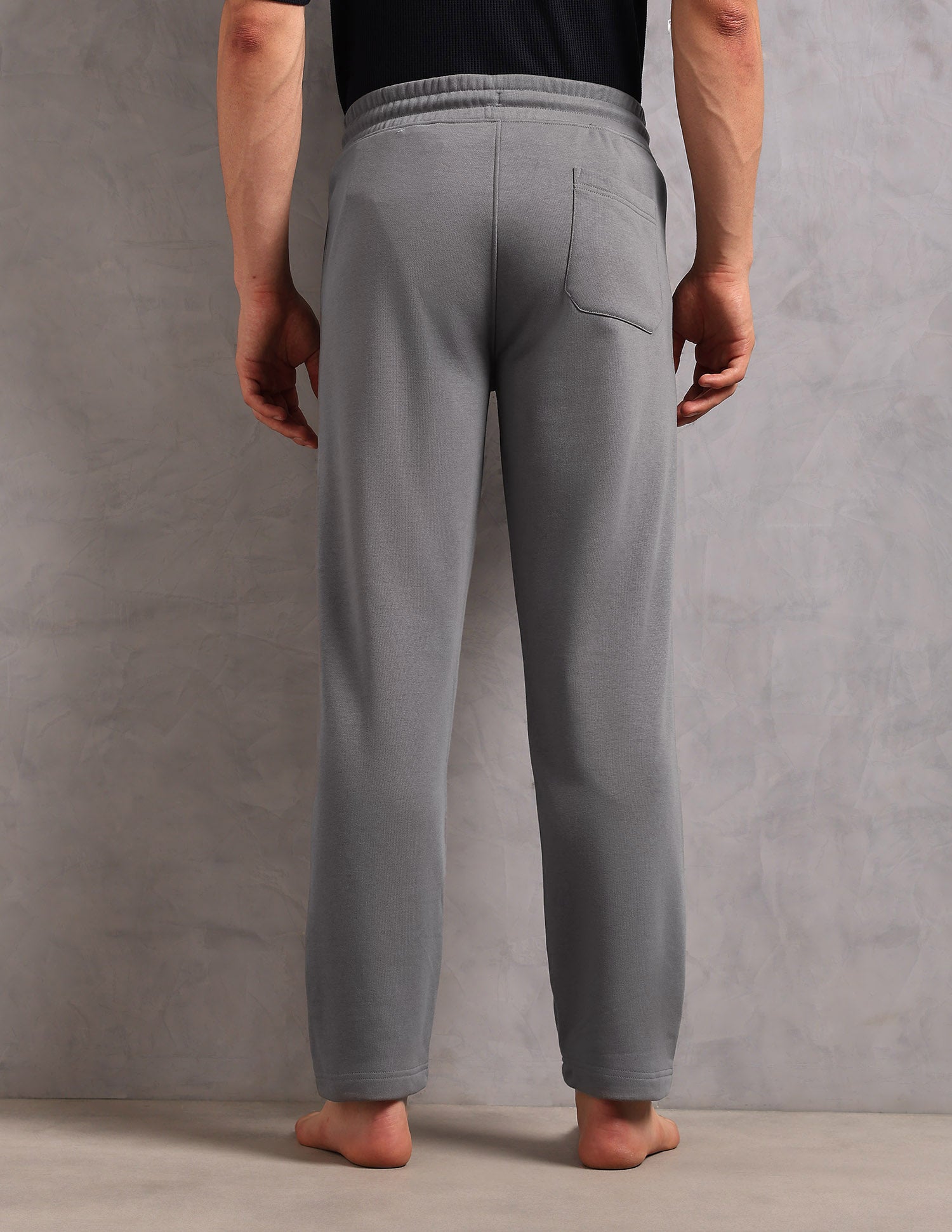 Mid Rise Fleece OR007 Lounge Pants - Pack Of 1 Grey - U.S. POLO ASSN. | Large