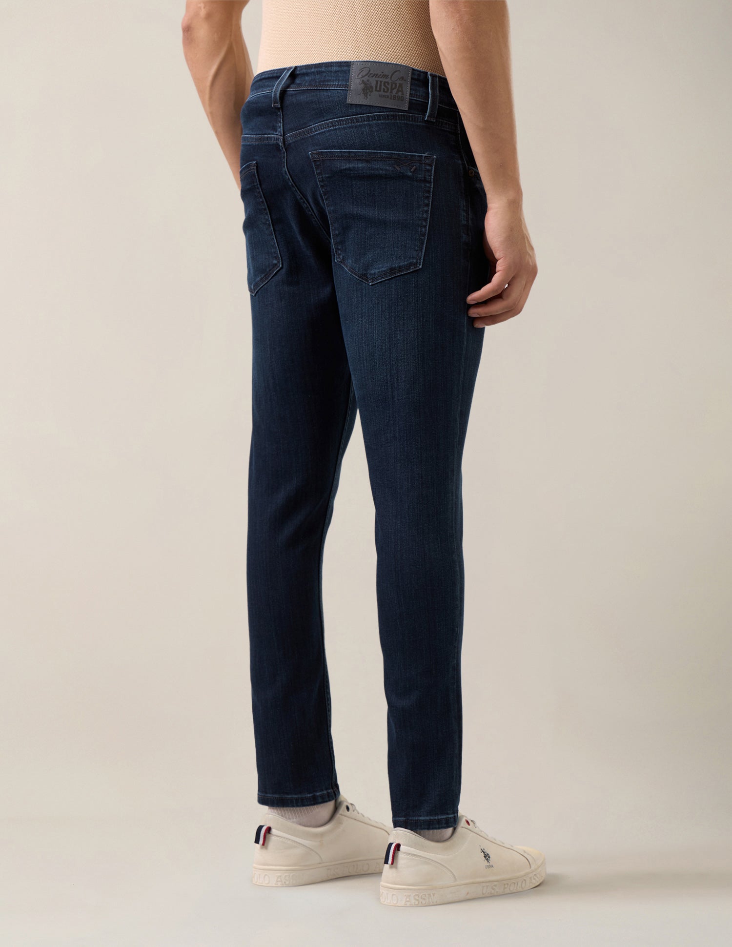 Henry Tapered Fit Blue Jeans Blue - U.S. Polo Assn. India | Large