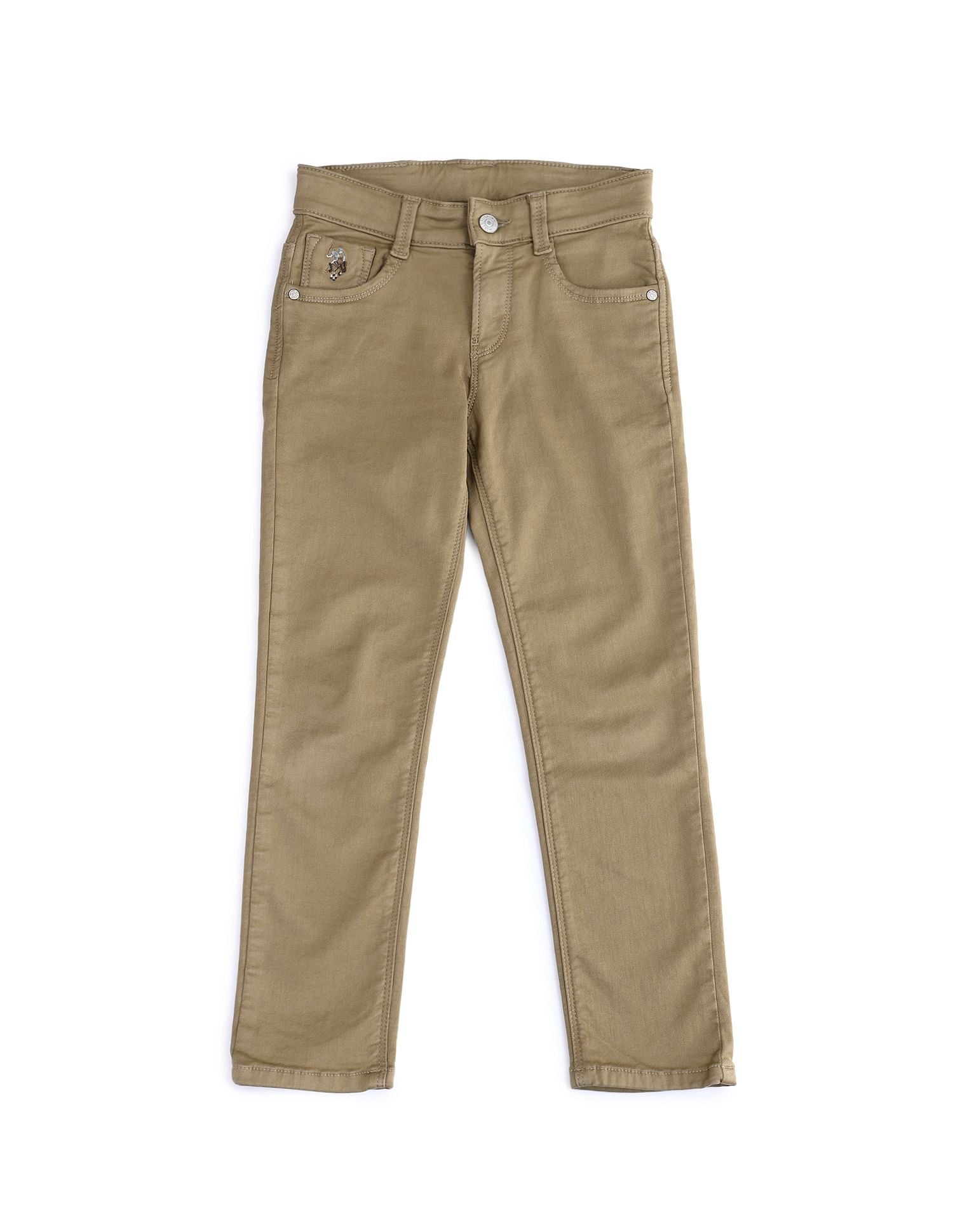 Slim Fit Rinsed Jeans Me. Khaki - U.S. POLO ASSN. | Large