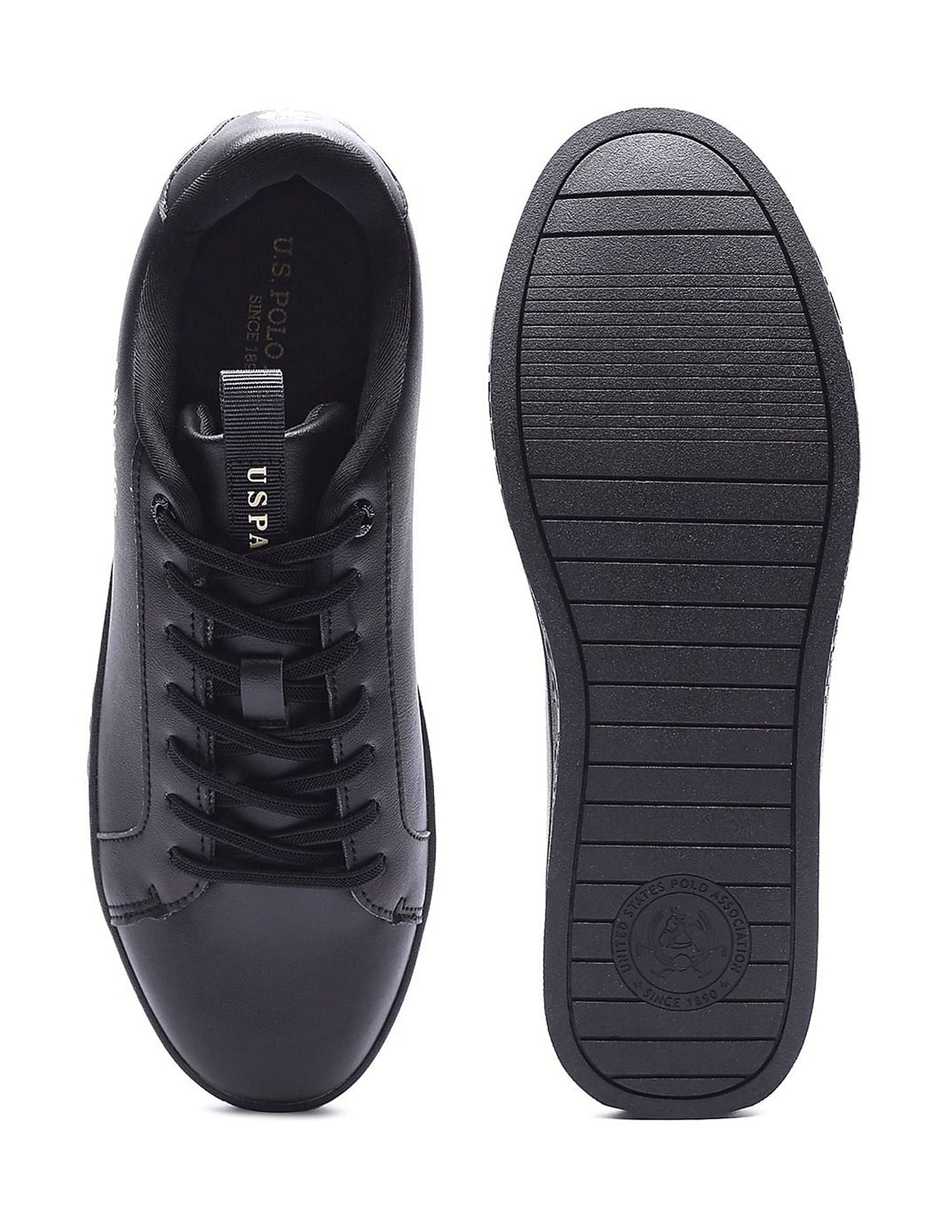 Men Lars 2.0 Black All Day Sneakers Black - U.S. POLO ASSN. | Large