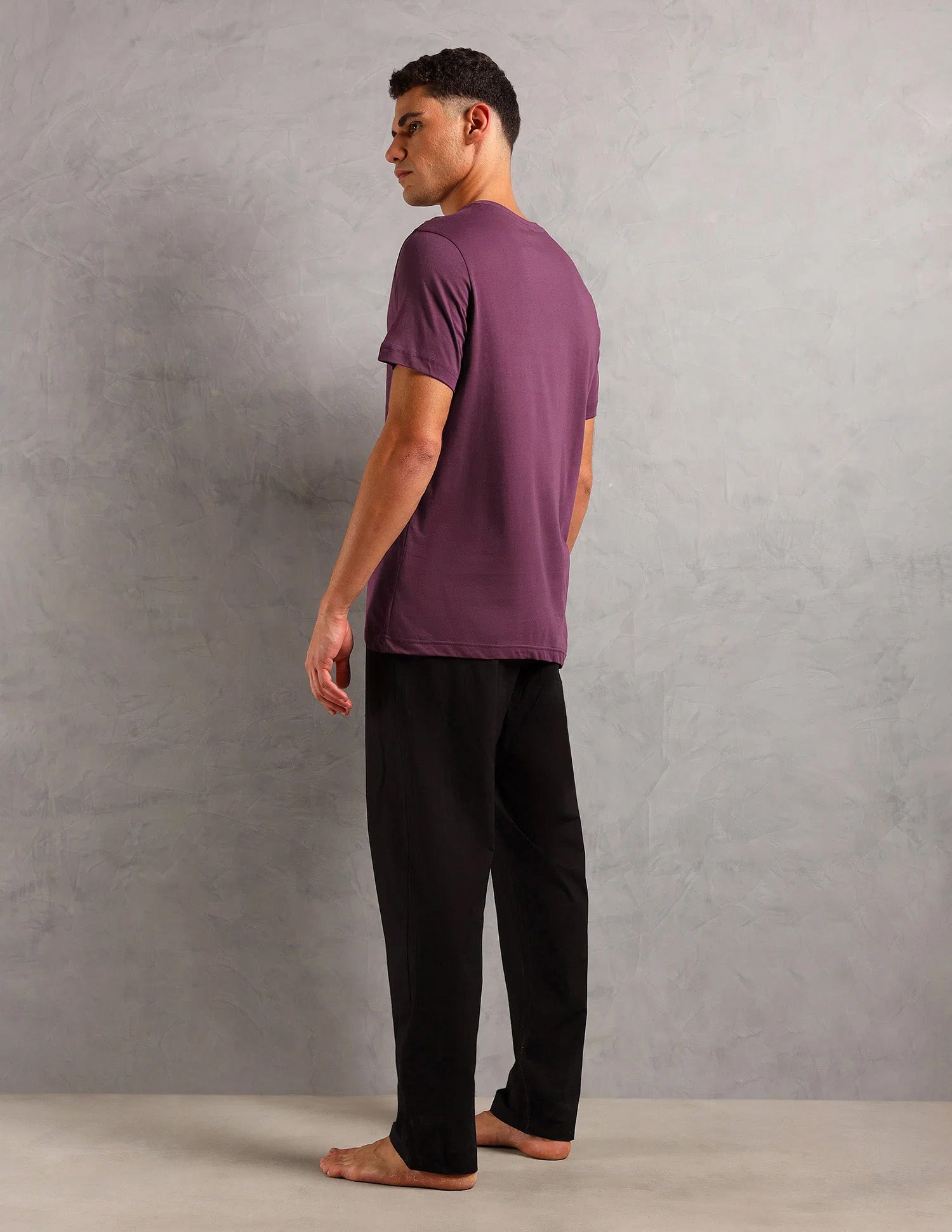 Solid Pure Cotton Sleep Set Navy - U.S. POLO ASSN. | Large