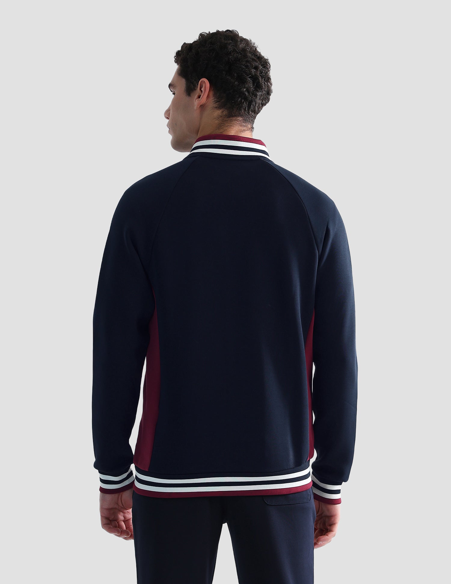 Regular Fit Solid Active Sweatshirt Navy - U.S. POLO ASSN. | Large