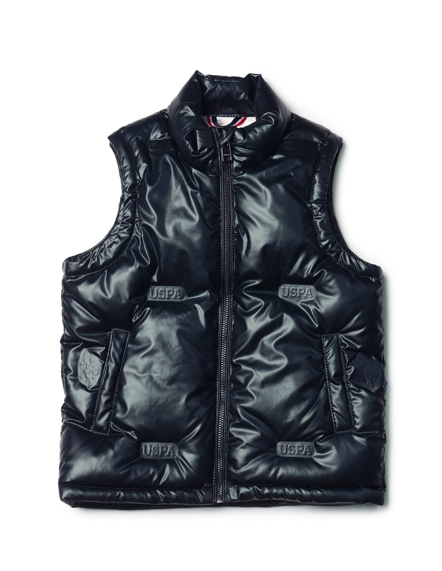 Boys Solid Regular Fit Jacket Green - U.S. POLO ASSN. | Large