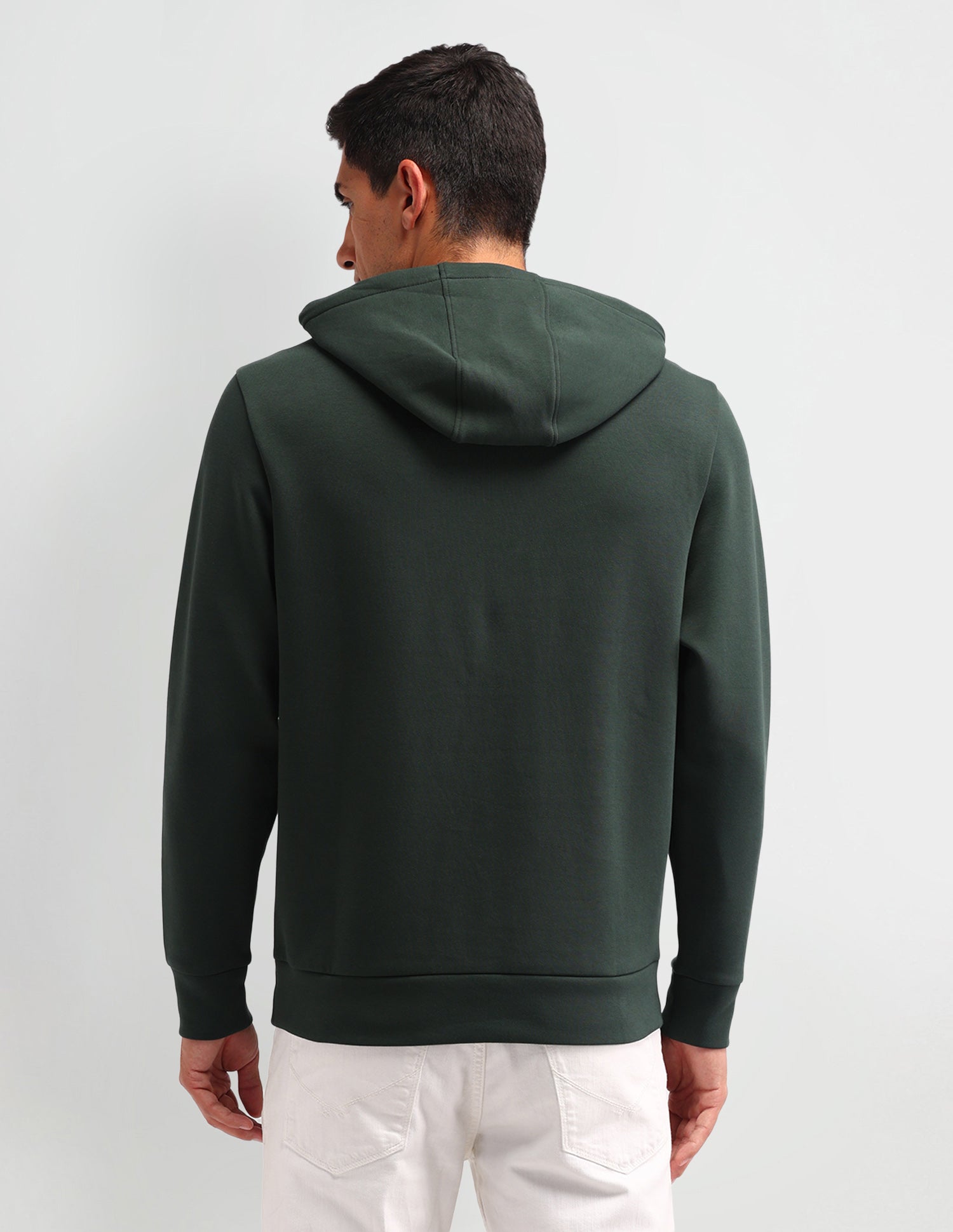 Brand Printed Regular Fit Sweatshirt Bay Green - U.S. Polo Assn. India | Large