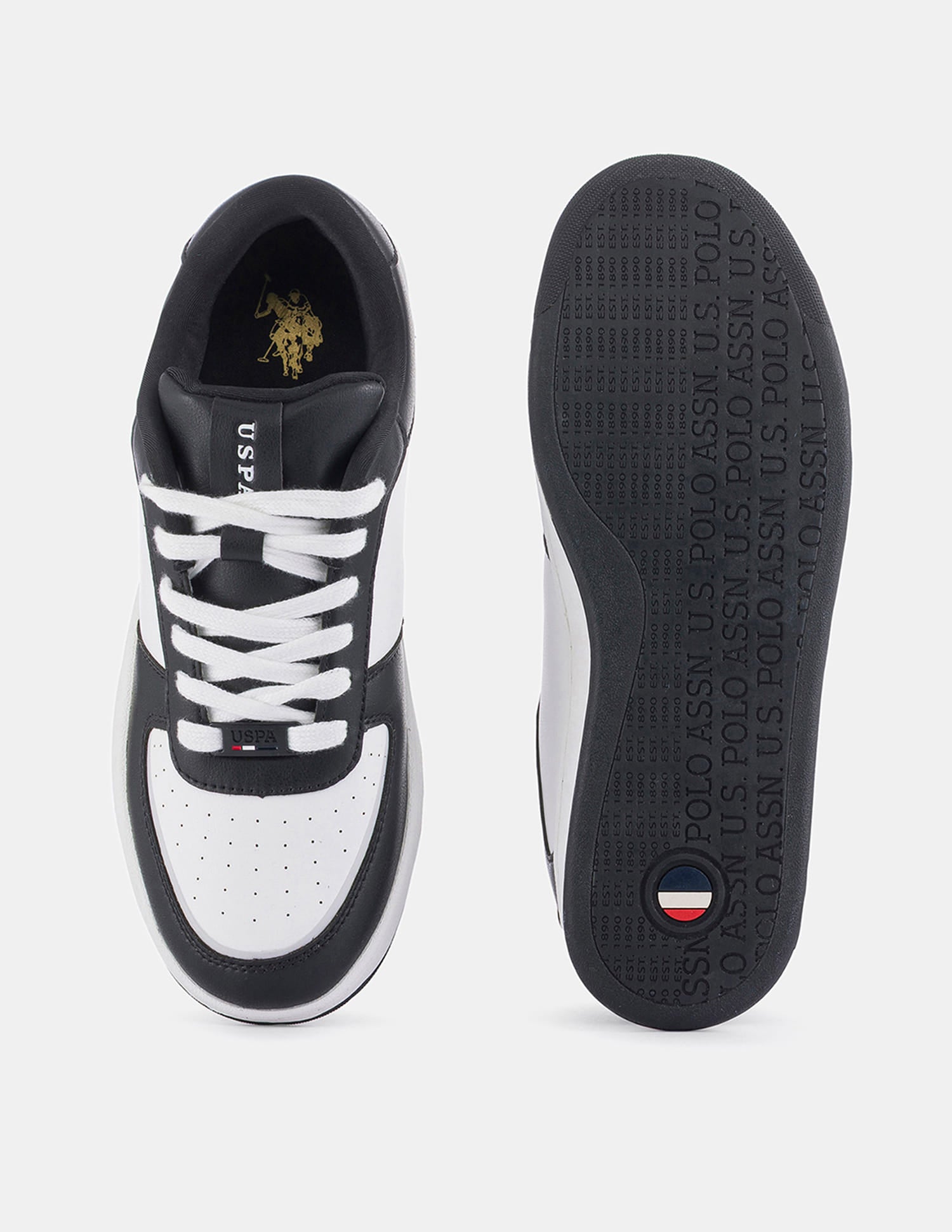 Rein 2.0 Black Sneakers Shoes Black - U.S. Polo Assn. India | Large