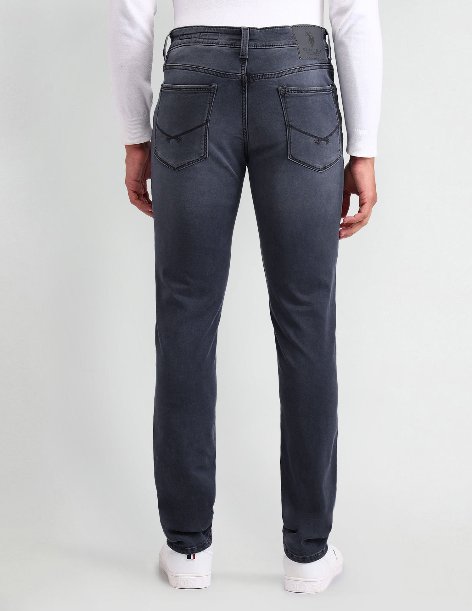 Regallo Skinny Fit Blue Jeans Blue - U.S. Polo Assn. India | Large