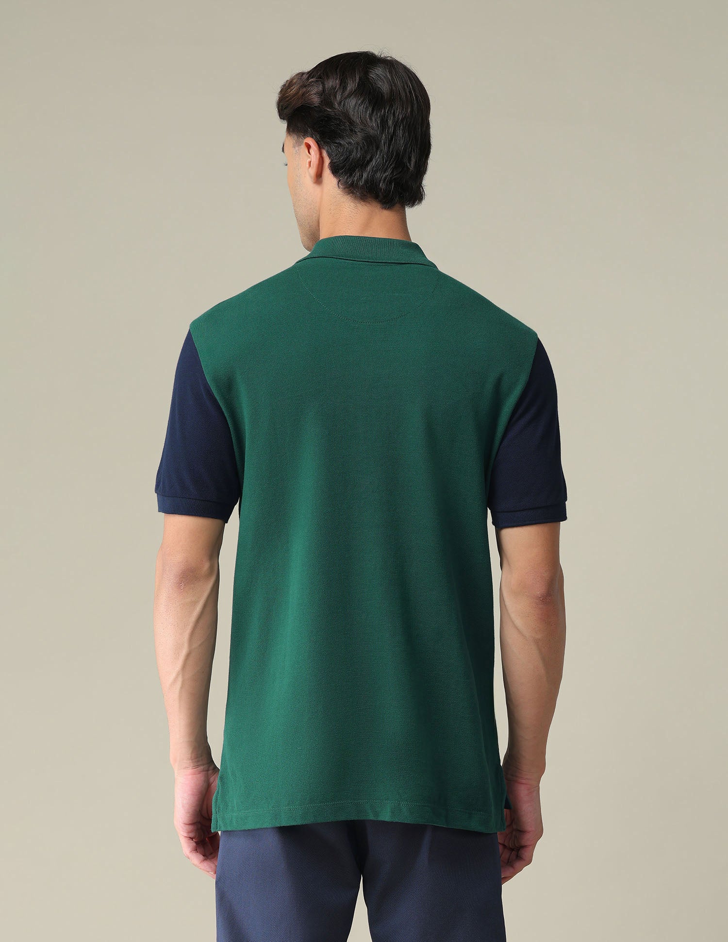 Embroidered Rugby Polo Shirt Dark Green - U.S. POLO ASSN. | Large