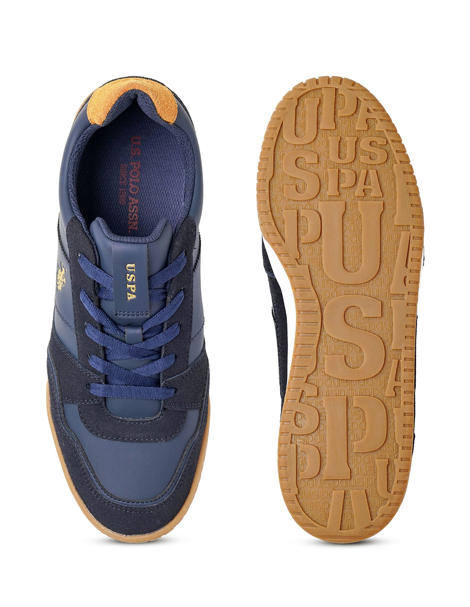 Men Rever Sneakers Navy - U.S. POLO ASSN. | Large