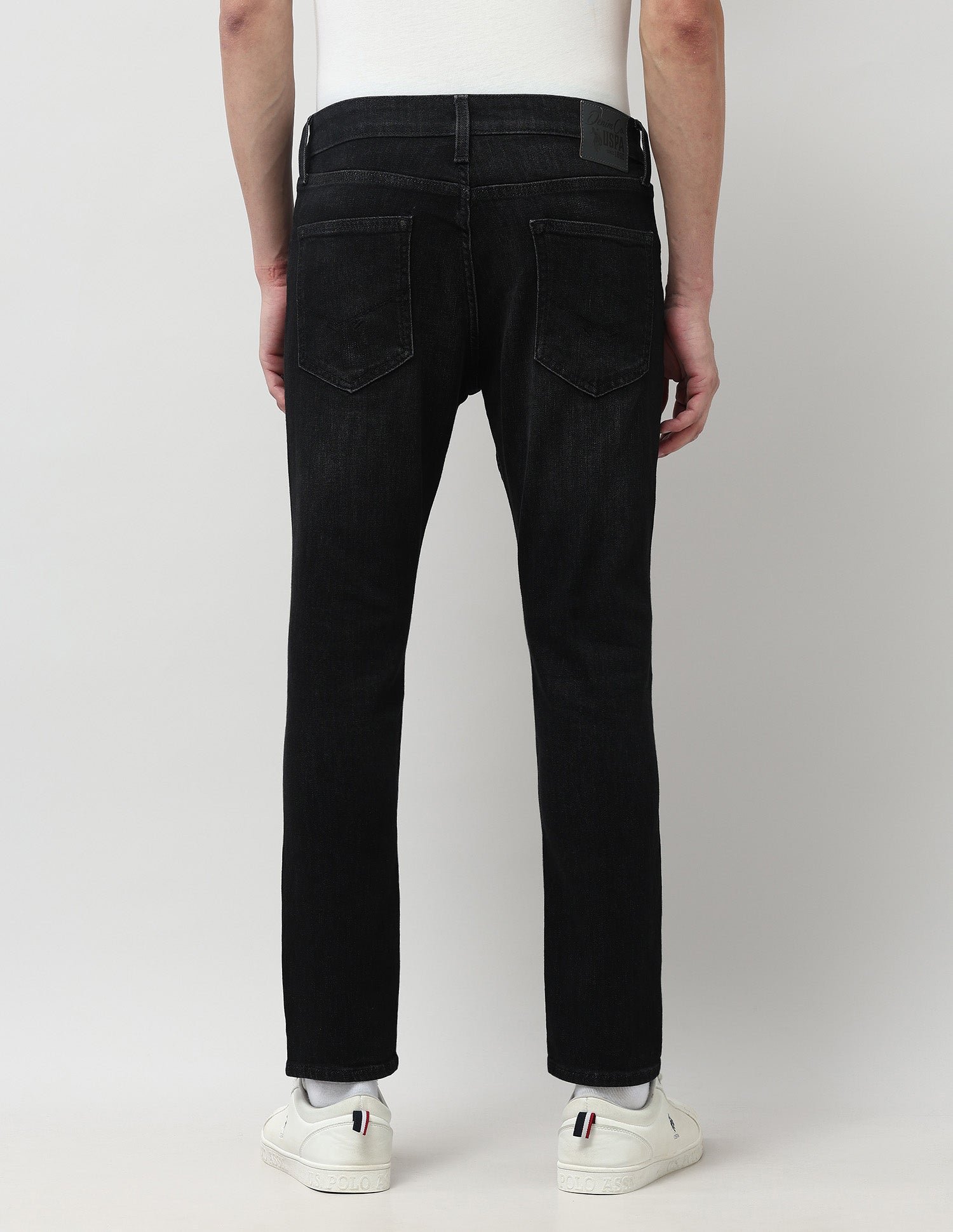 Henry Tapered Fit Black Jeans Black - U.S. POLO ASSN. | Large