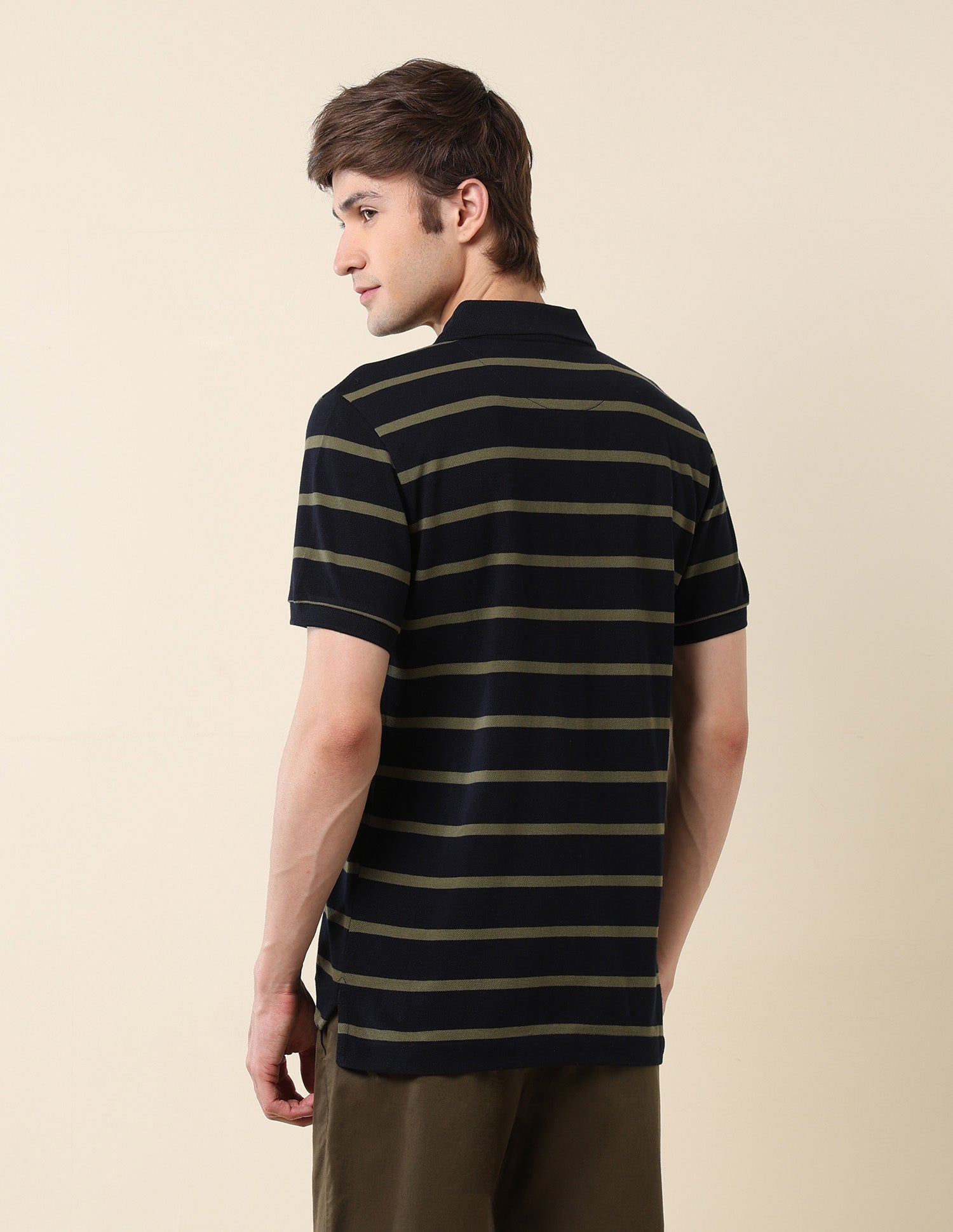 Horizontal Striped Classic Polo Shirt Navy - U.S. POLO ASSN. | Large