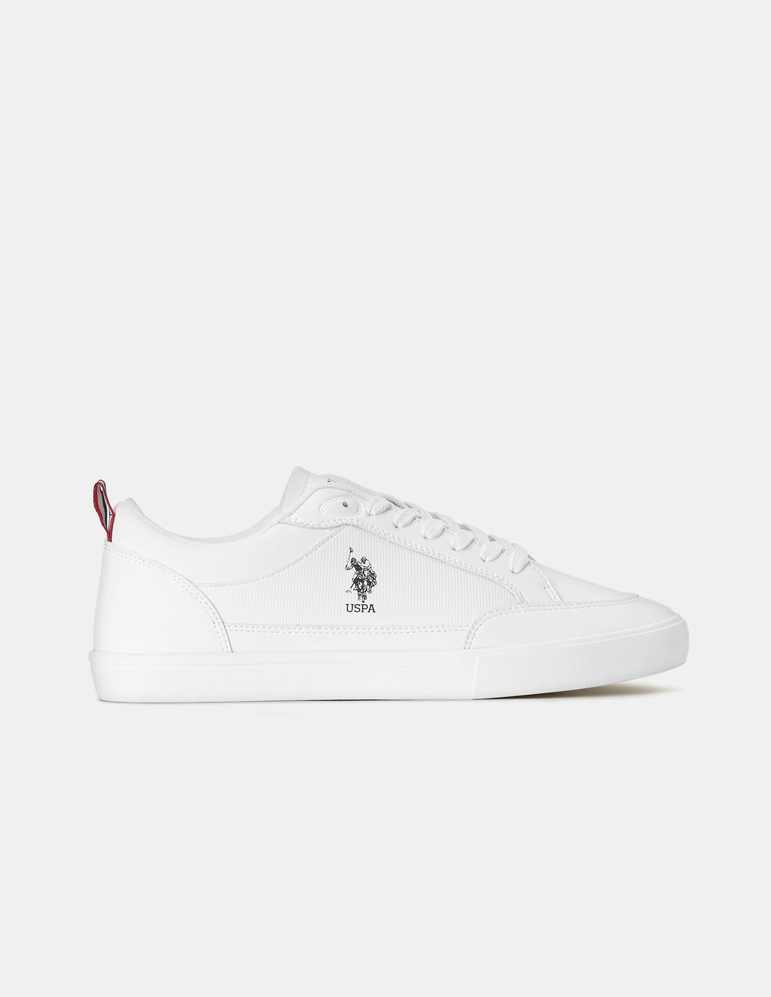Men Solid Lucian 2.0 Sneakers Off White - U.S. Polo Assn. India | Large