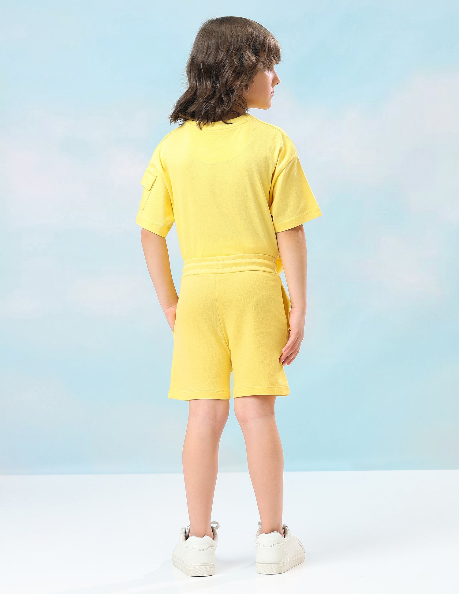 Mid rise Regular Fit Shorts Yellow - U.S. Polo Assn. India | Large