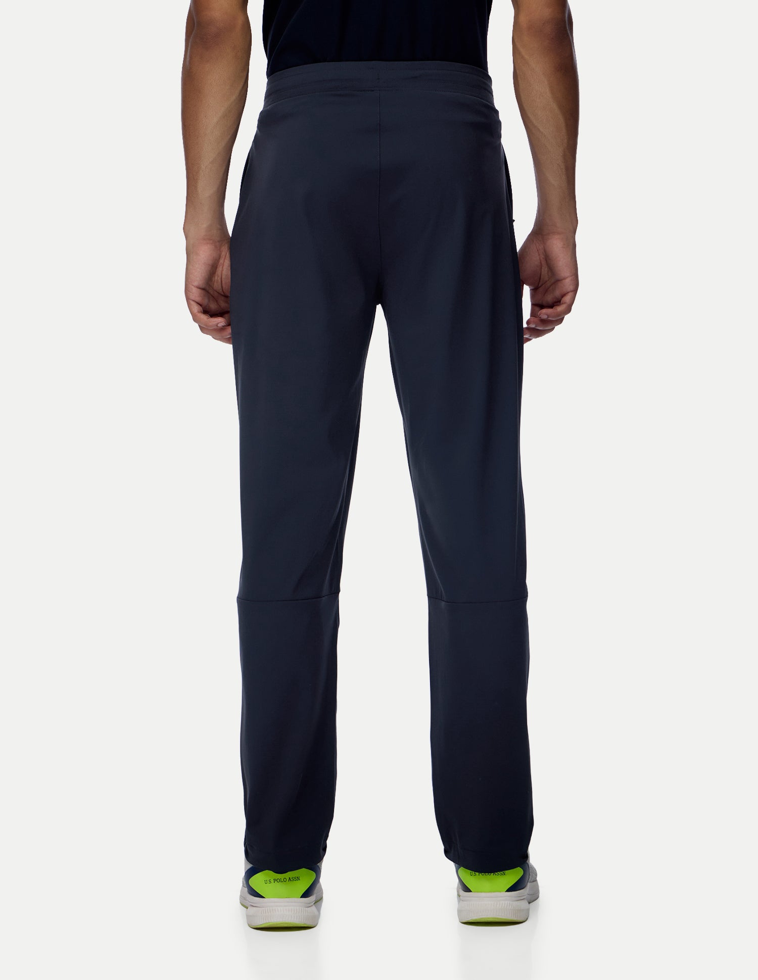 Mid Rise Regular Fit Active Track Pants Navy - U.S. Polo Assn. India | Large