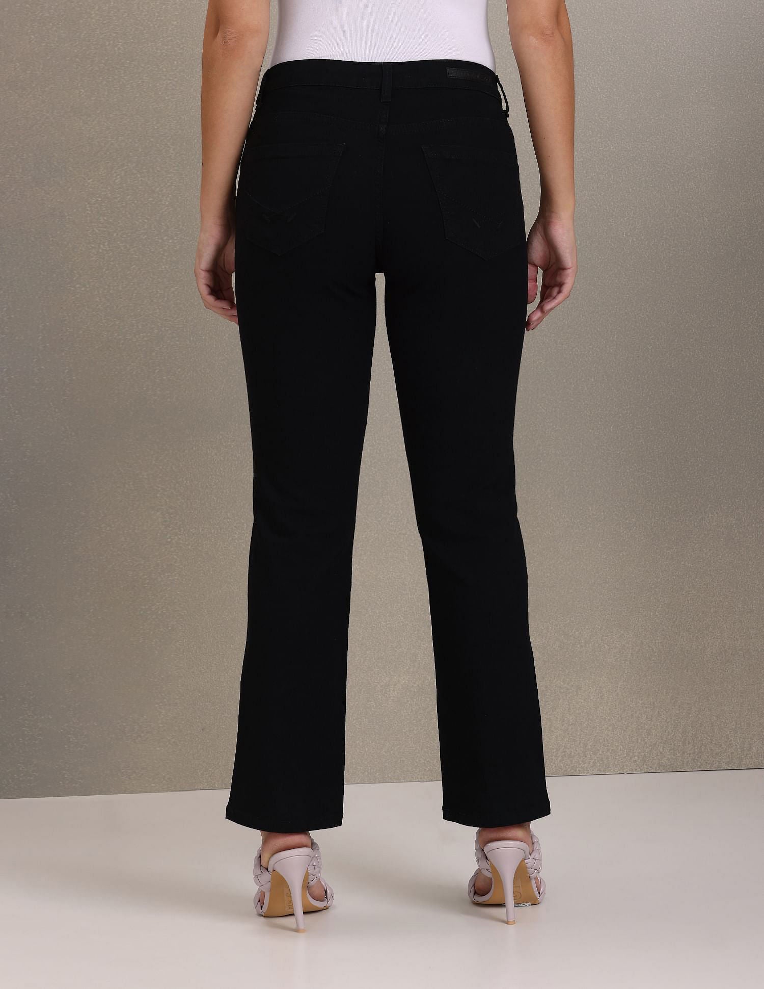 Twill Weave Straight Fit Jeans Black - U.S. POLO ASSN. | Large