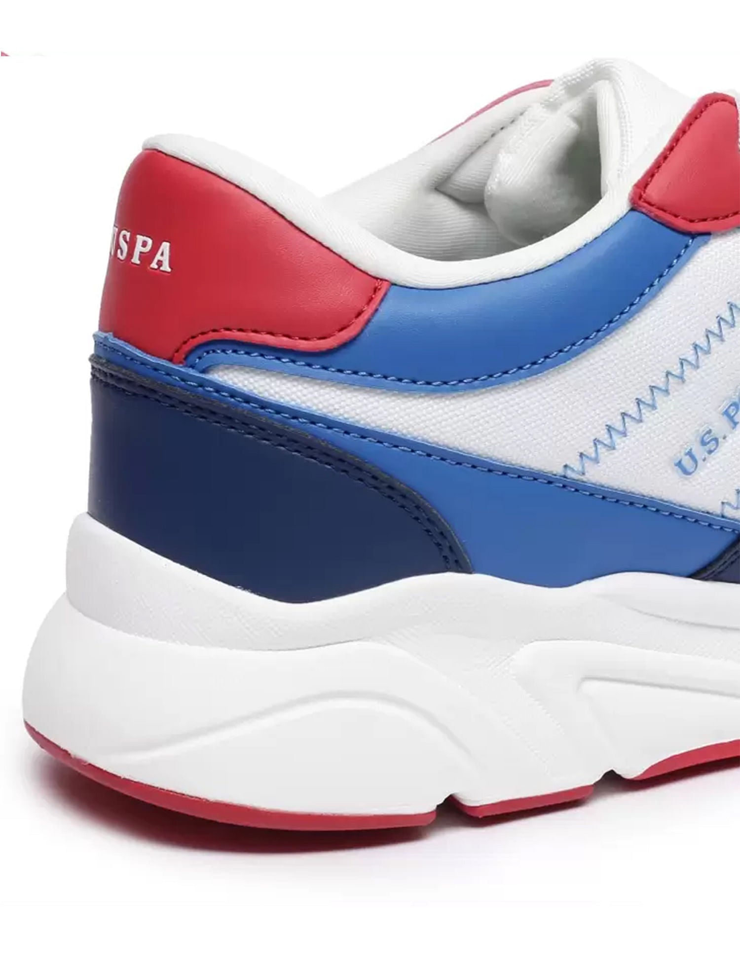 Men Colour Block Gyda Active Sneakers Off White - U.S. Polo Assn. India | Large