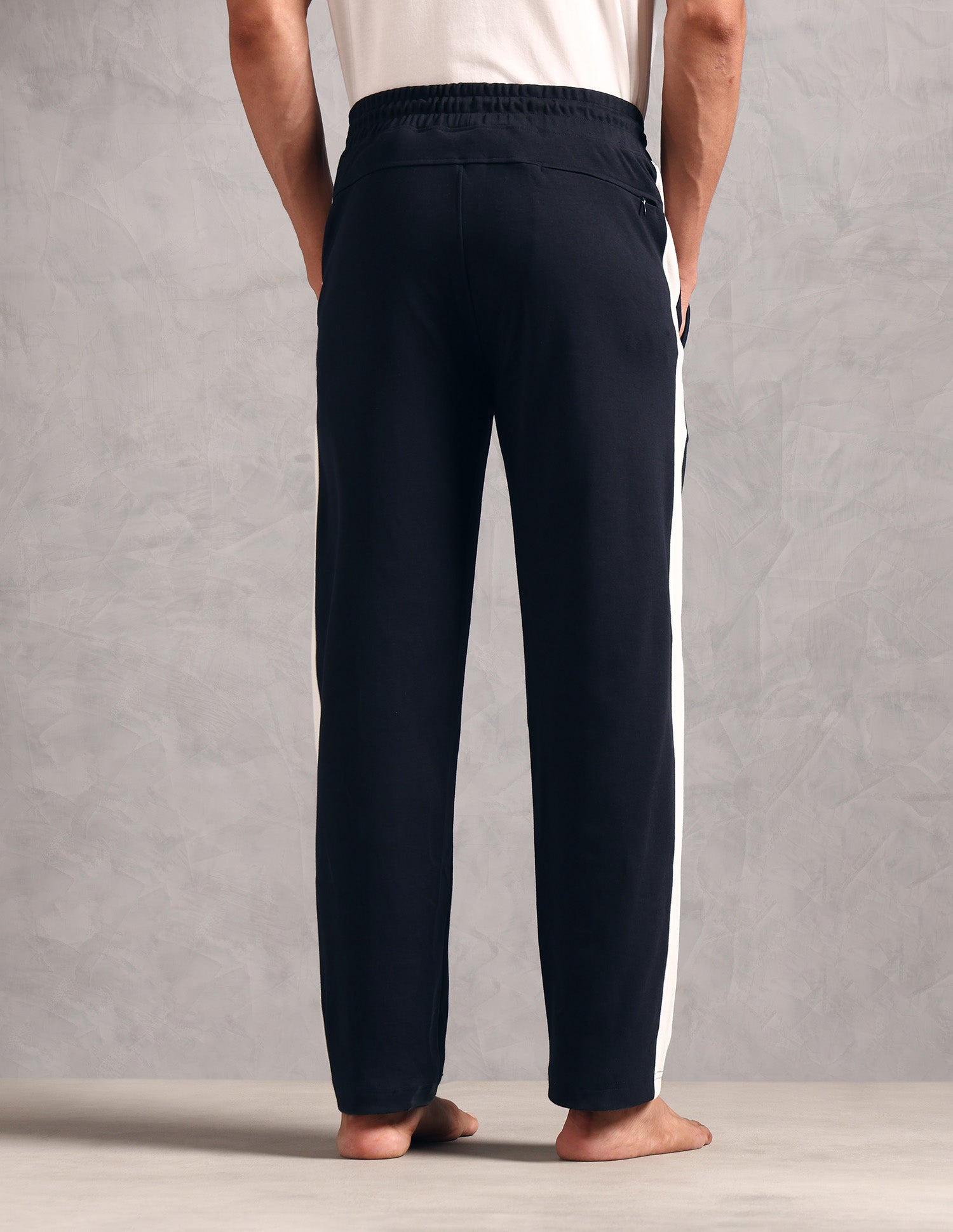 Regular Fit Solid OR004 Lounge Pants - Pack Of 1 Navy - U.S. POLO ASSN. | Large