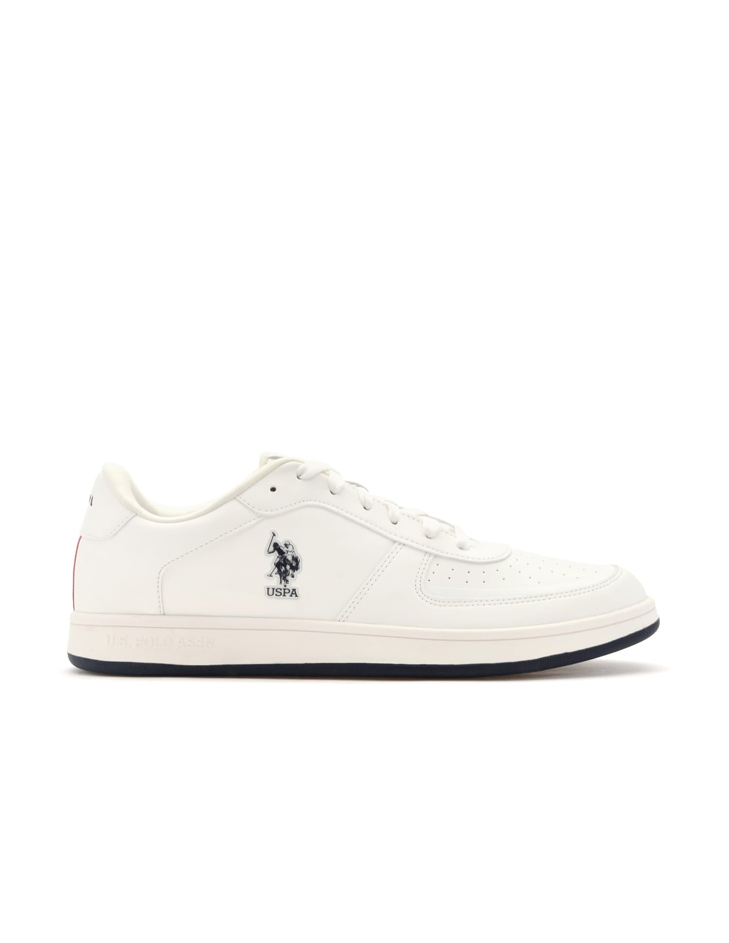 Men Solid Rein 3.0 Sneakers Off White - U.S. Polo Assn. India | Large