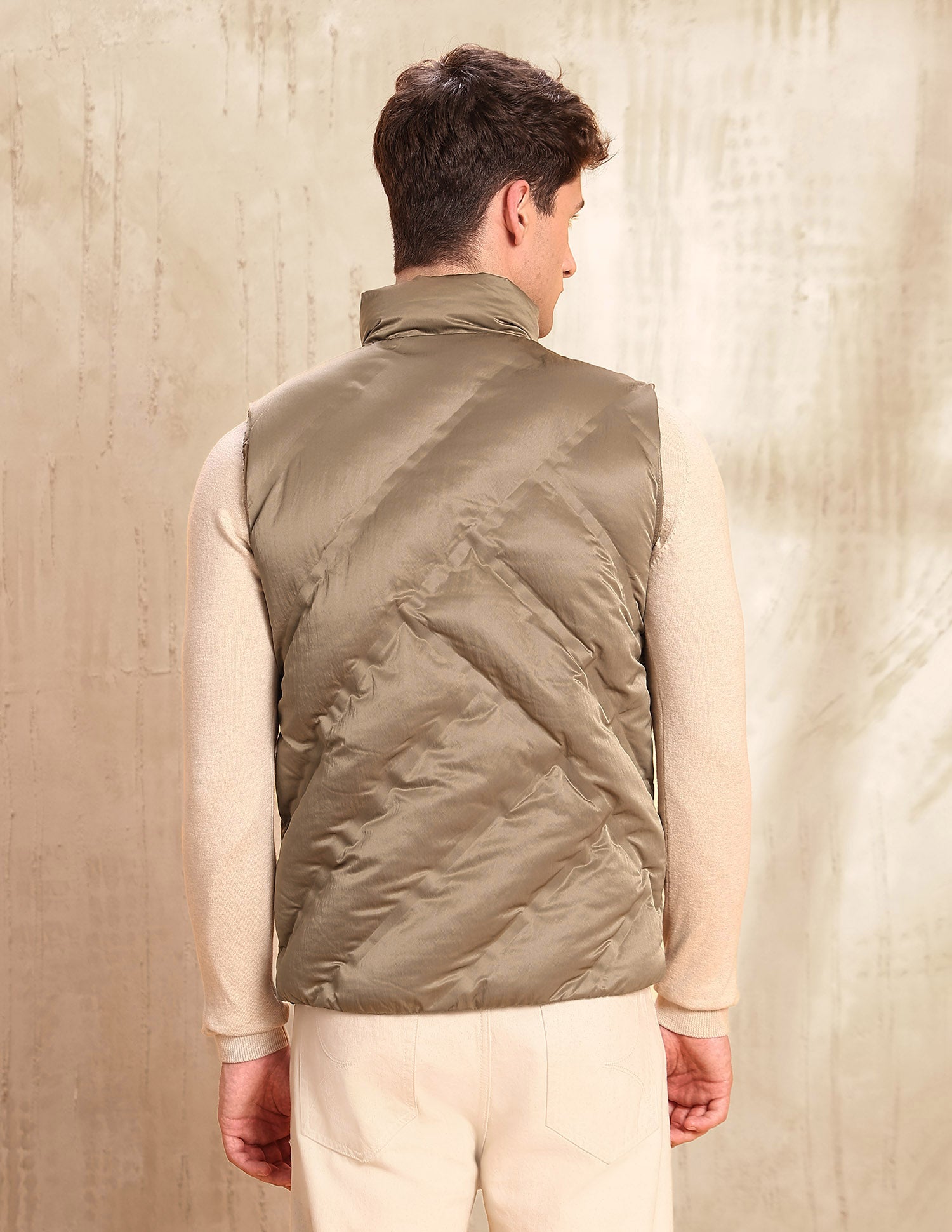 Legend Of Horseshoe Puffer Jacket Light Brown - U.S. POLO ASSN. | Large