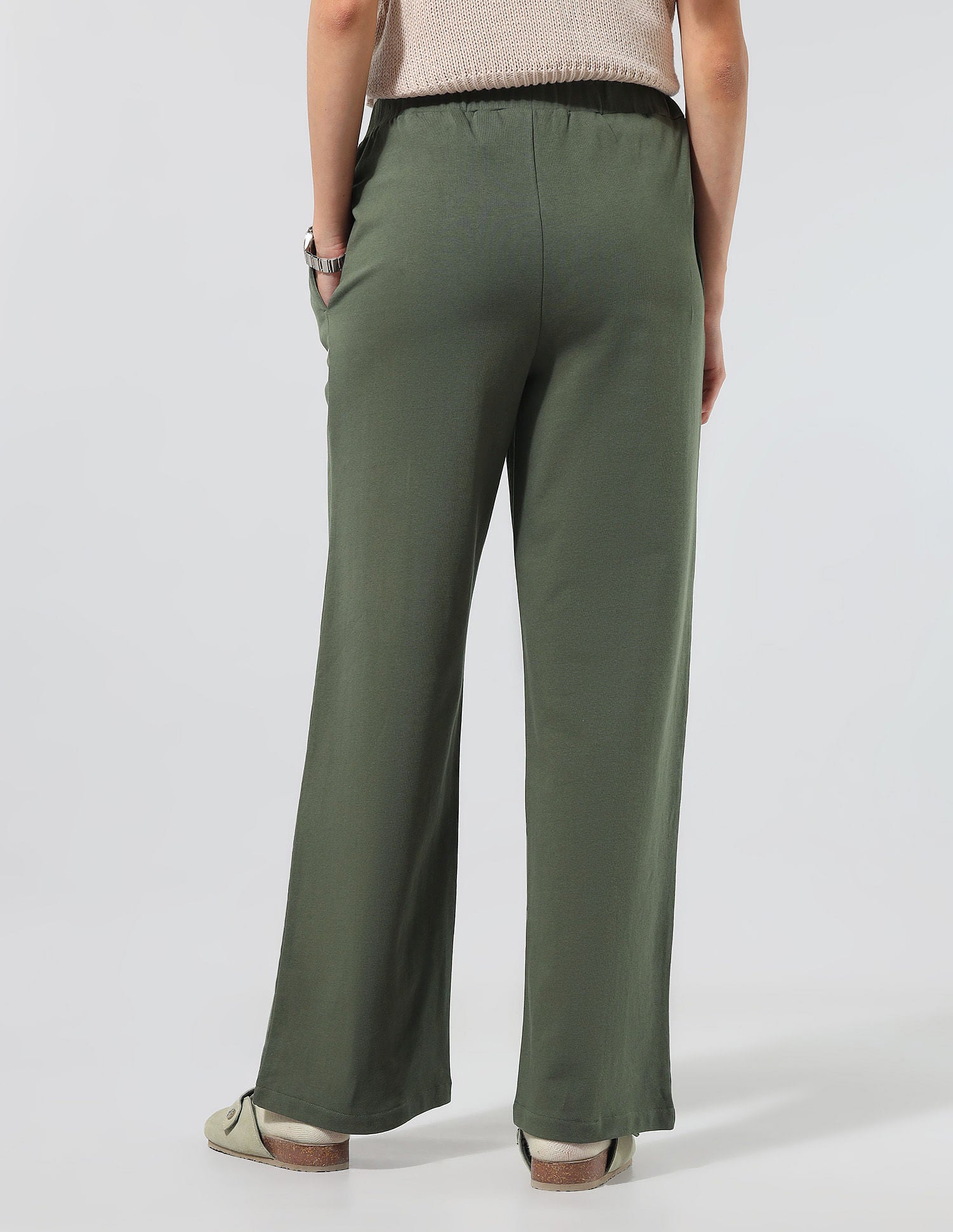 Straight Fit Lounge Trousers Olive - U.S. POLO ASSN. | Large