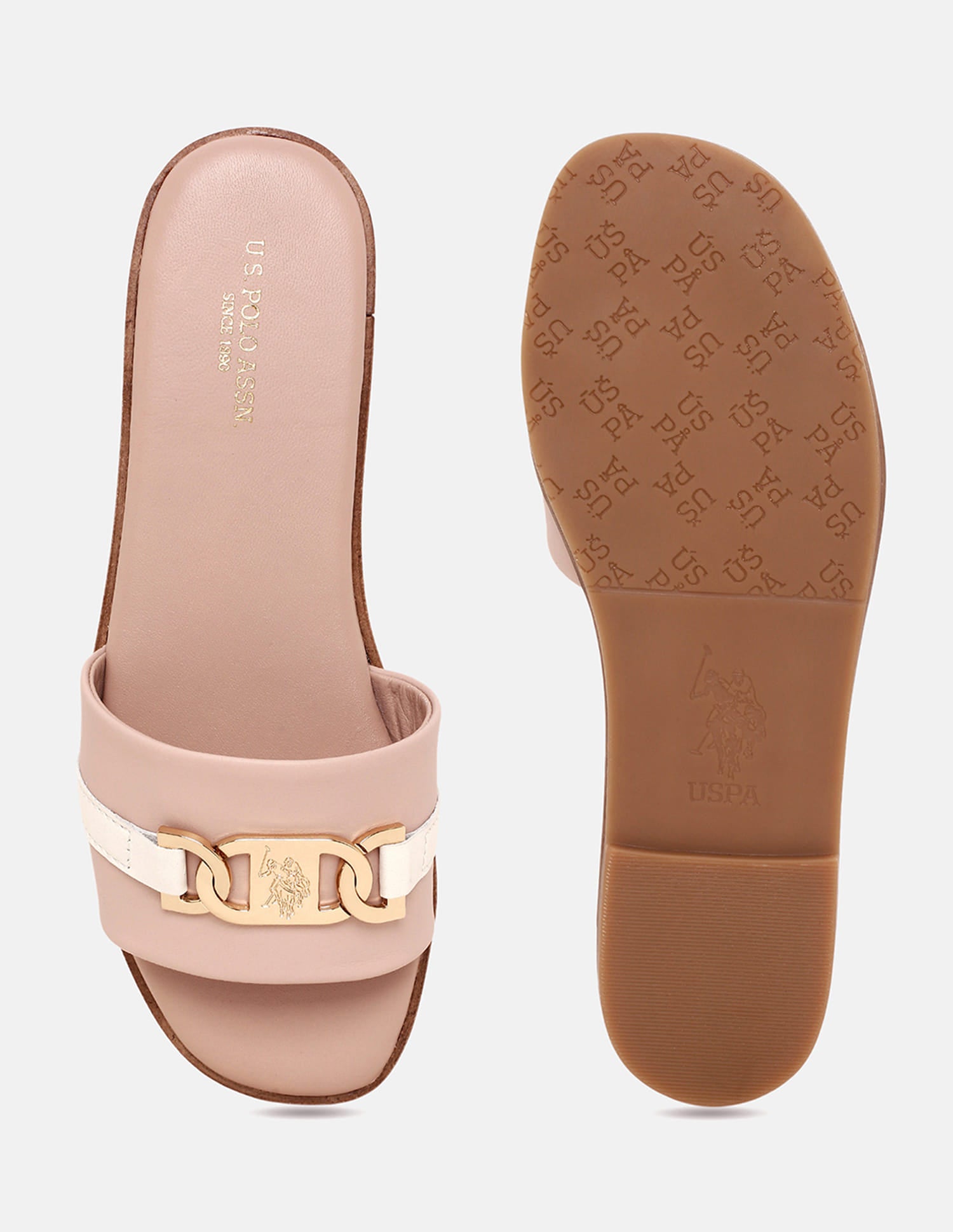 Alari Slip-on Flats Light Pink - U.S. Polo Assn. India | Large